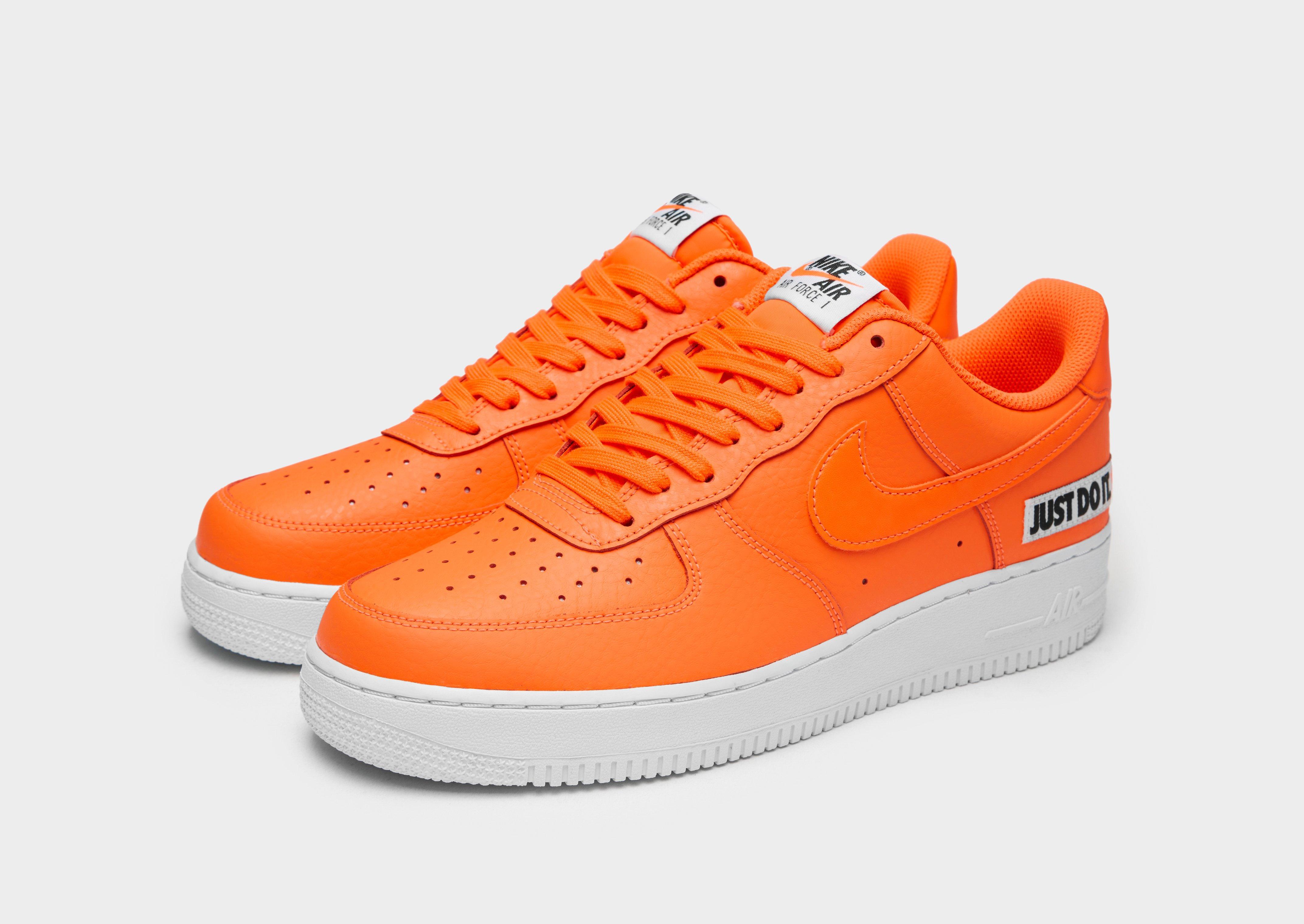 nike air force 1 jdi orange
