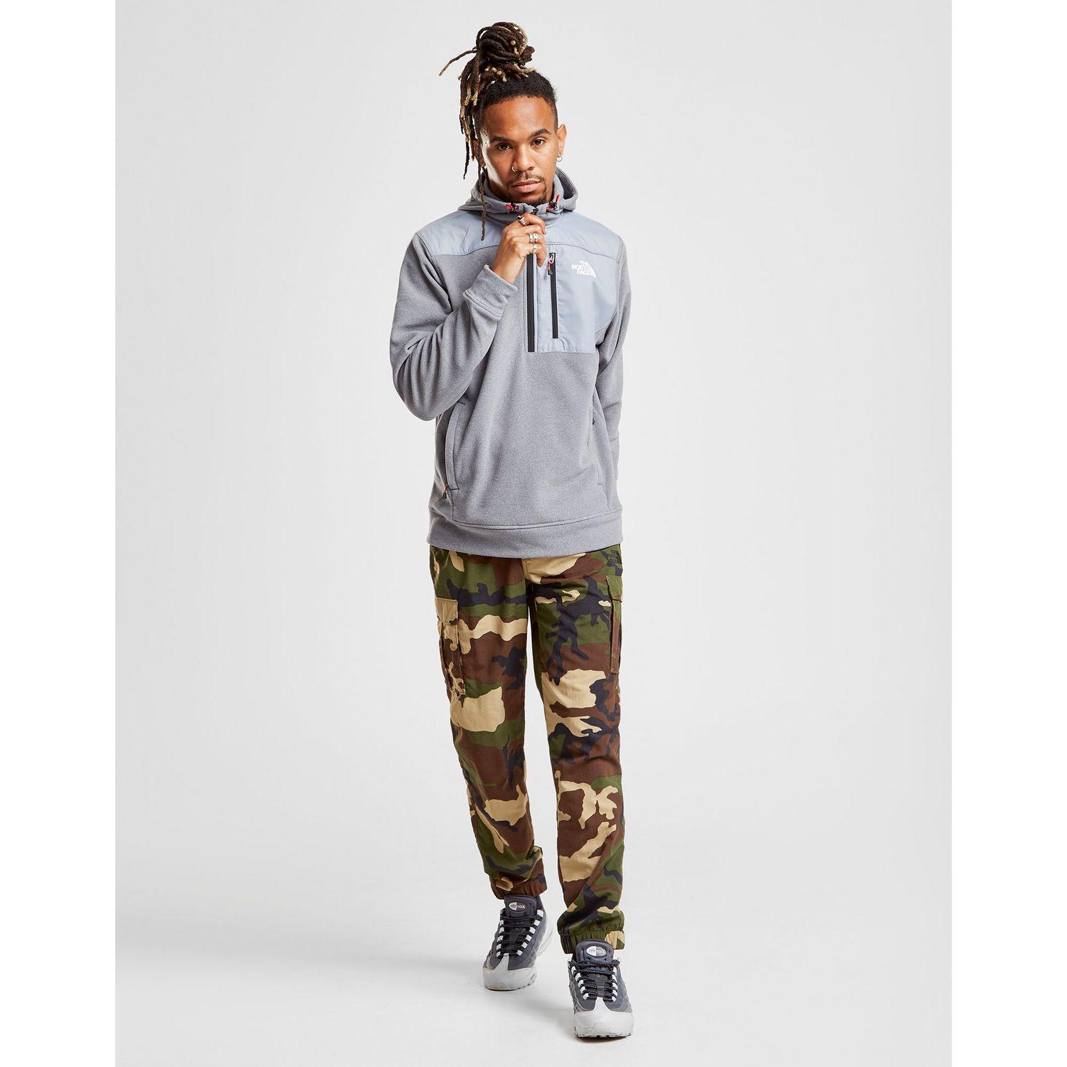 The North Face Polar Mittellegi 1 4 Zip Hoodie In Grey Gray For Men Lyst The North Face Polar Mittellegi 1 4 Zip Hoodie In Grey Gray For Men Lyst