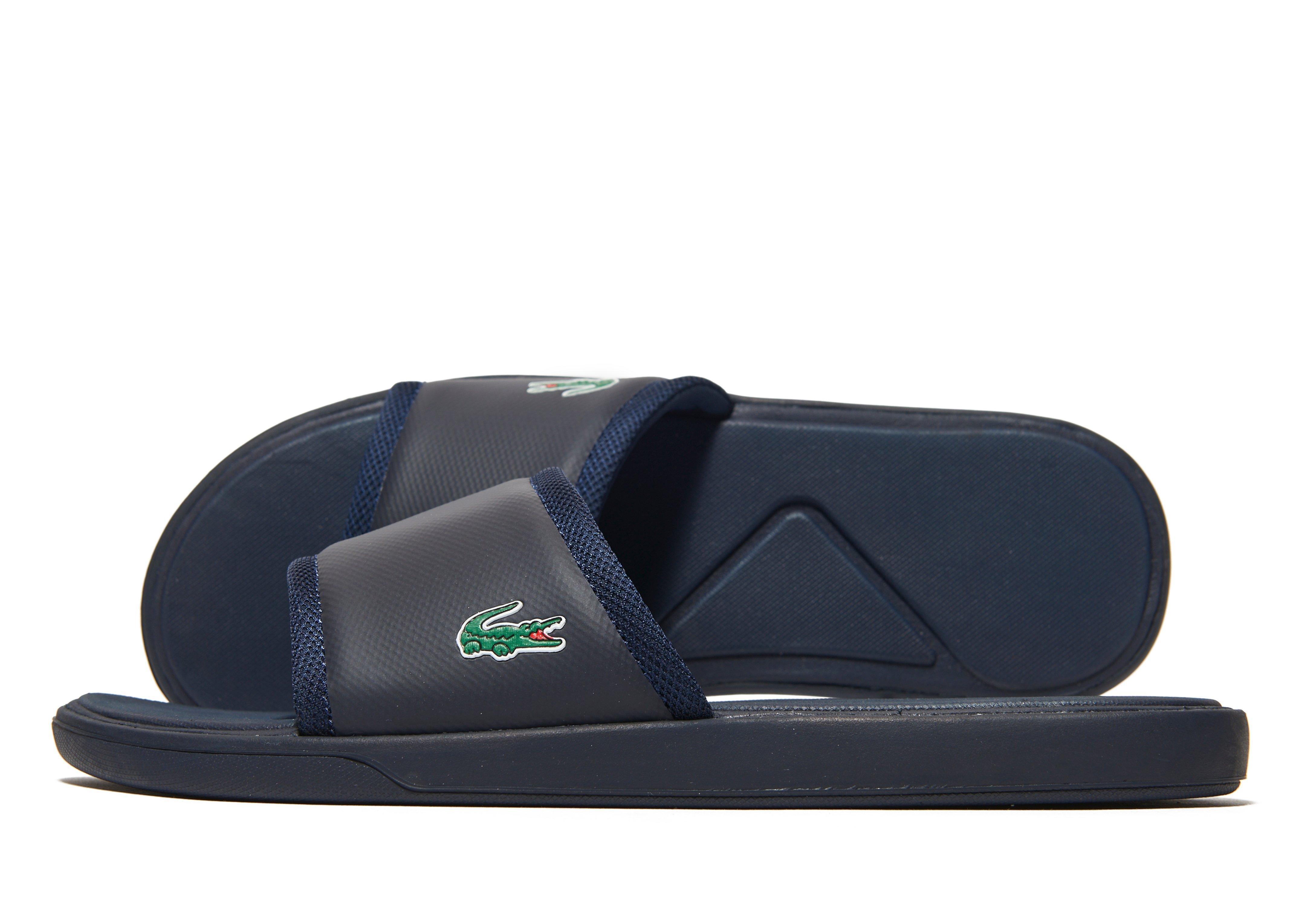 Lacoste Synthetic L30 Slide in Navy 