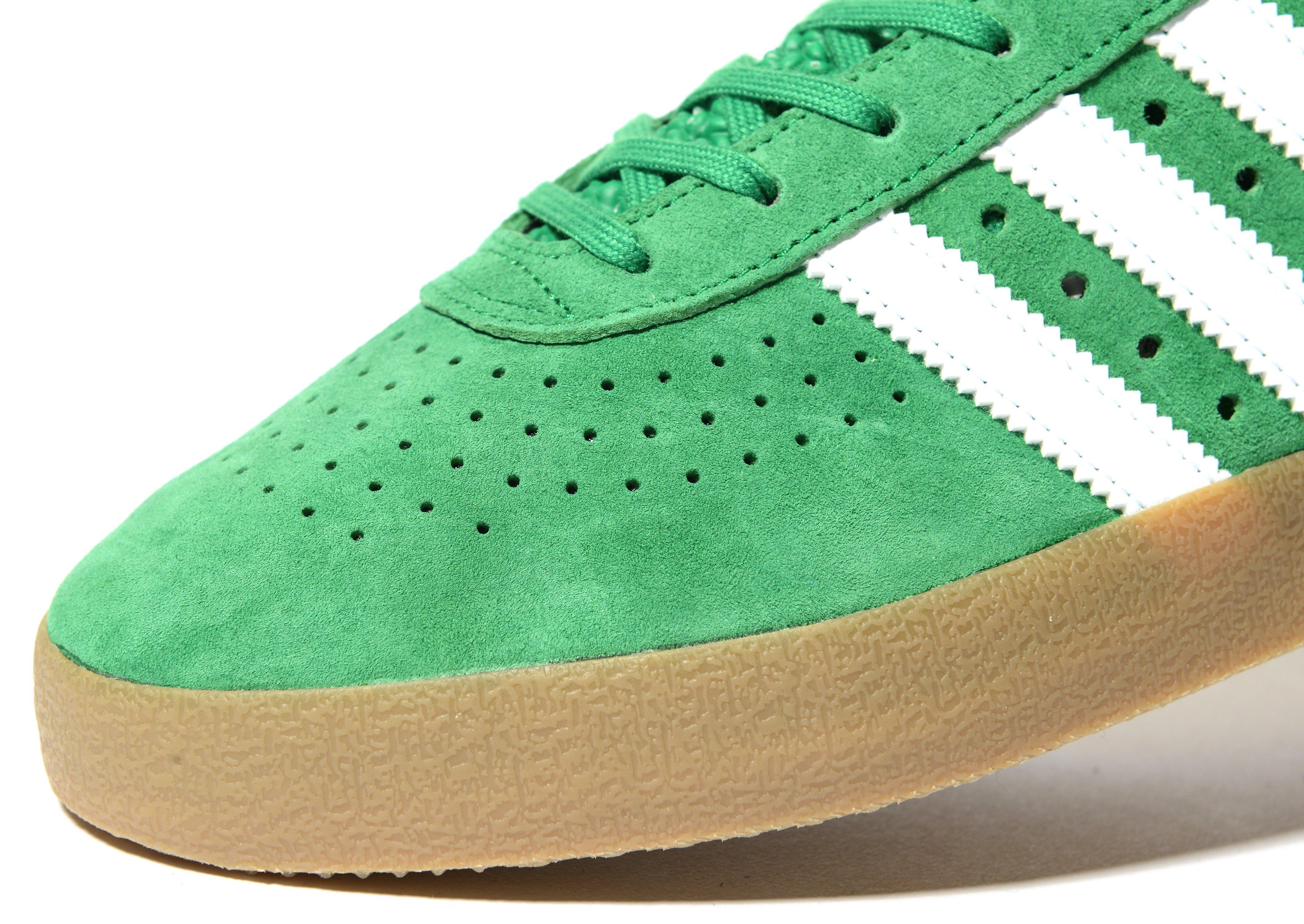adidas 350 green suede