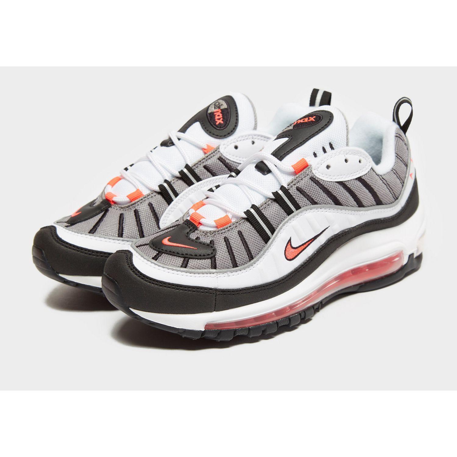 Nike Synthetic Air Max 98 Se In Grey Red Gray Lyst