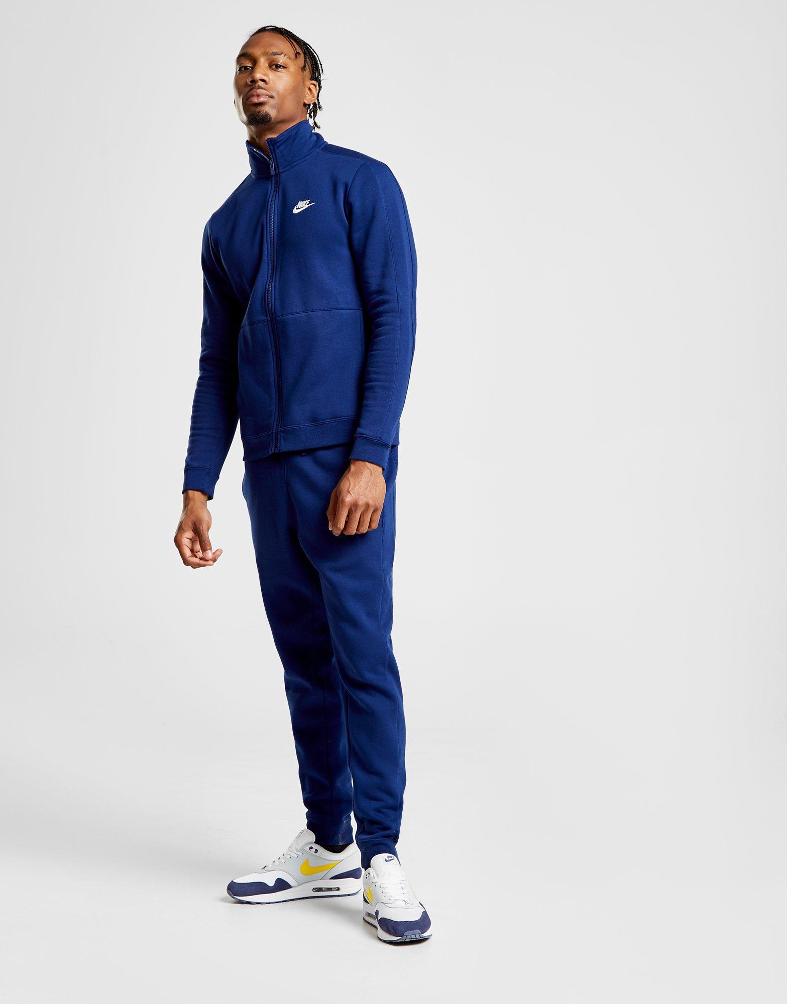 Blue Nike Fleece Tracksuit Hotsell, SAVE 38% - eagleflair.com