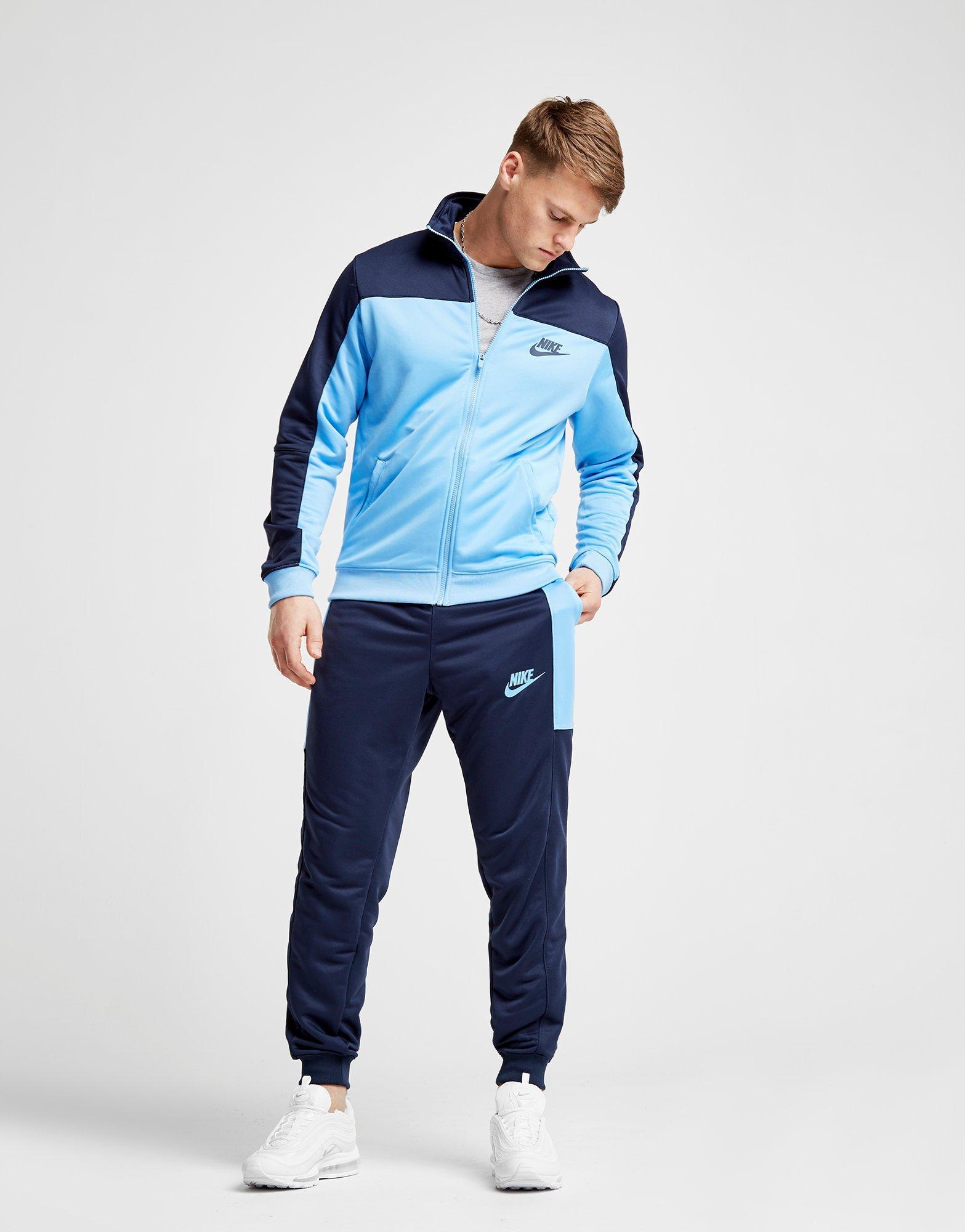 nike season colourblock poly track pants