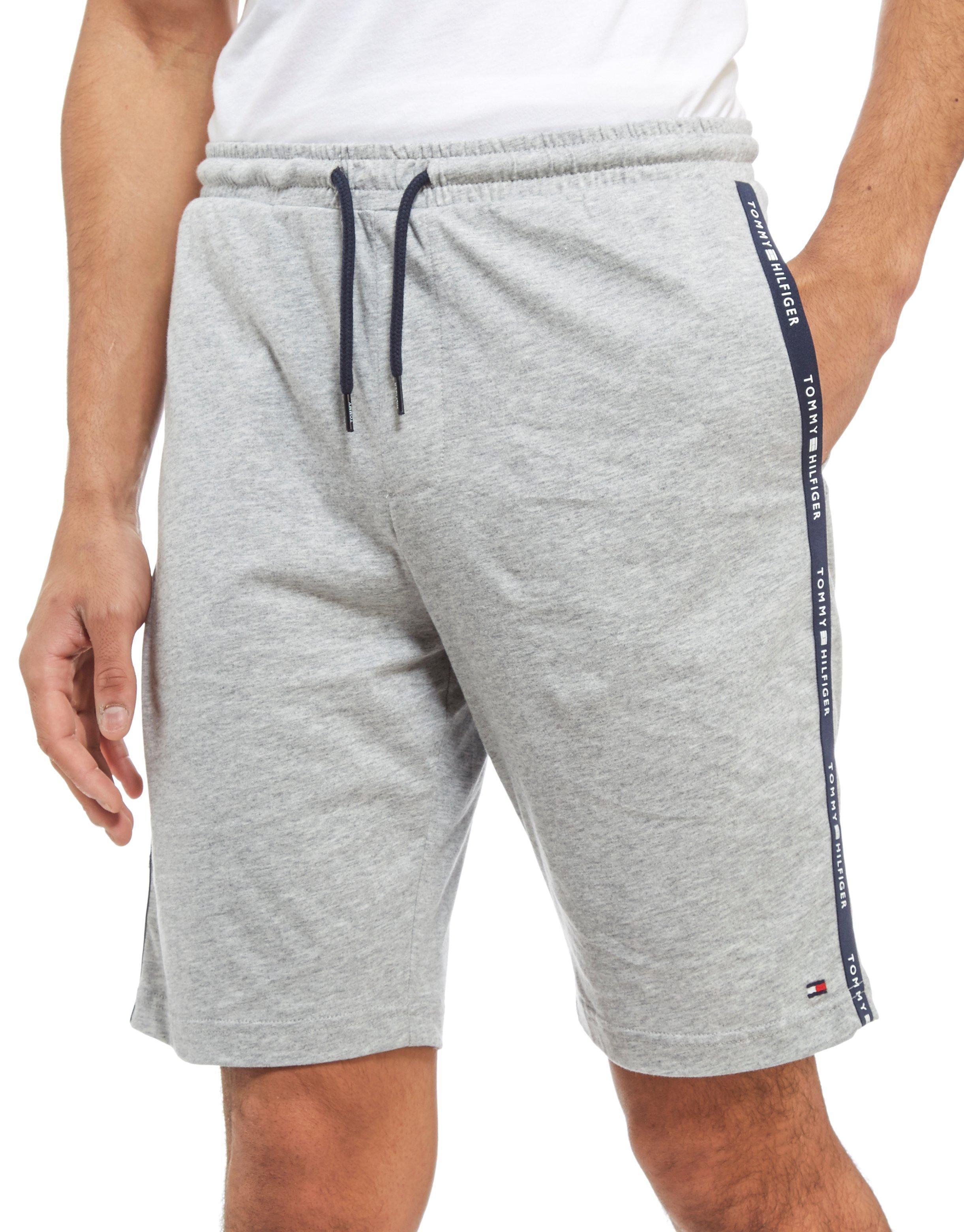 tommy hilfiger shorts grey cheap online