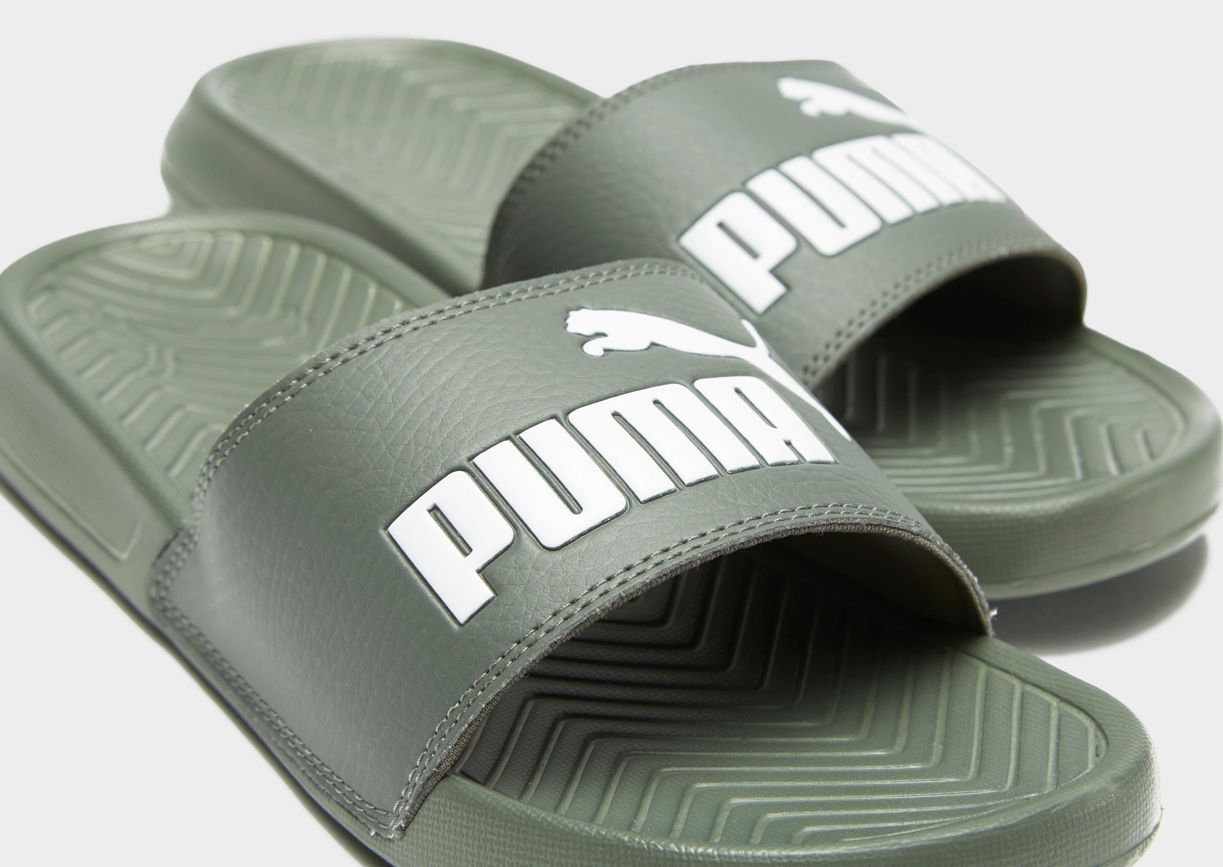 puma green slides