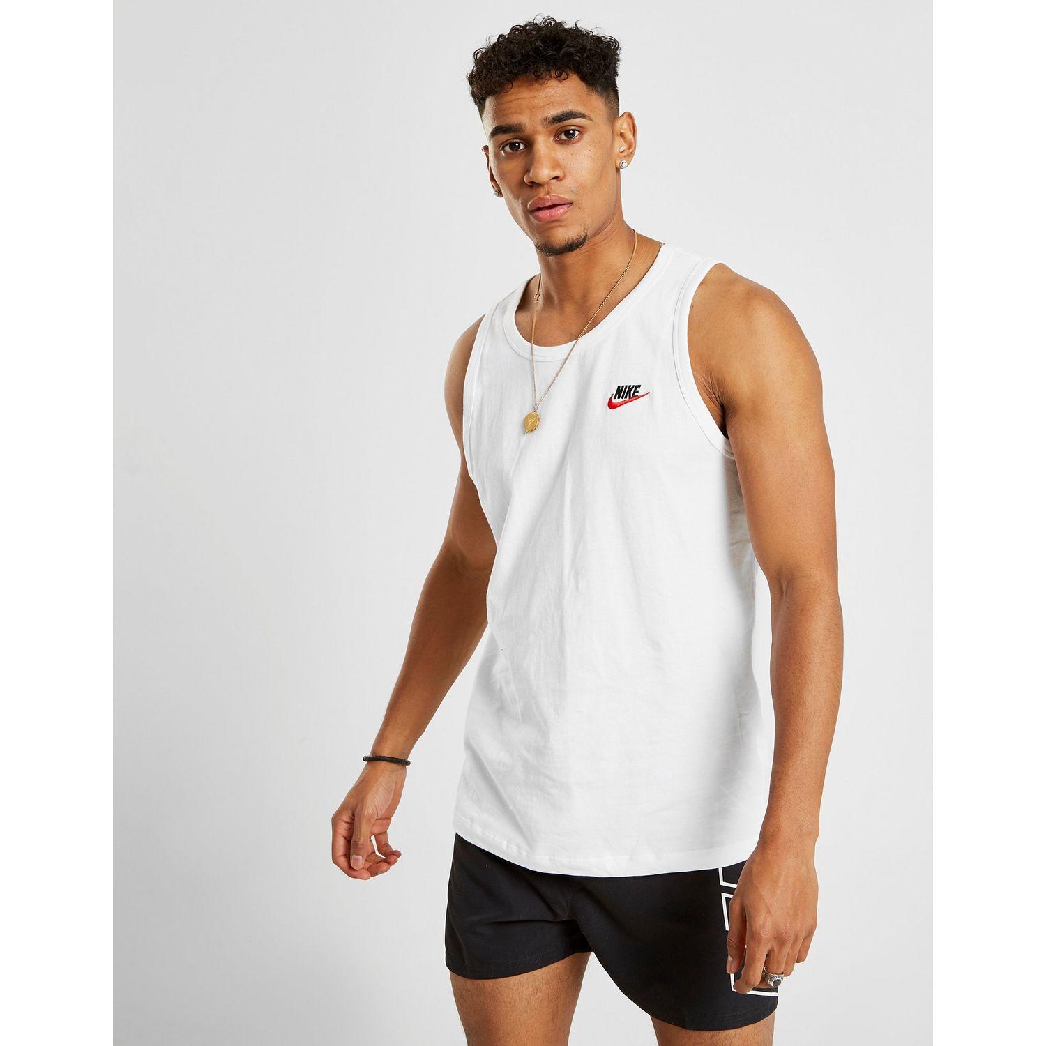 Nike Cotton Foundation Tank Top Vest in 