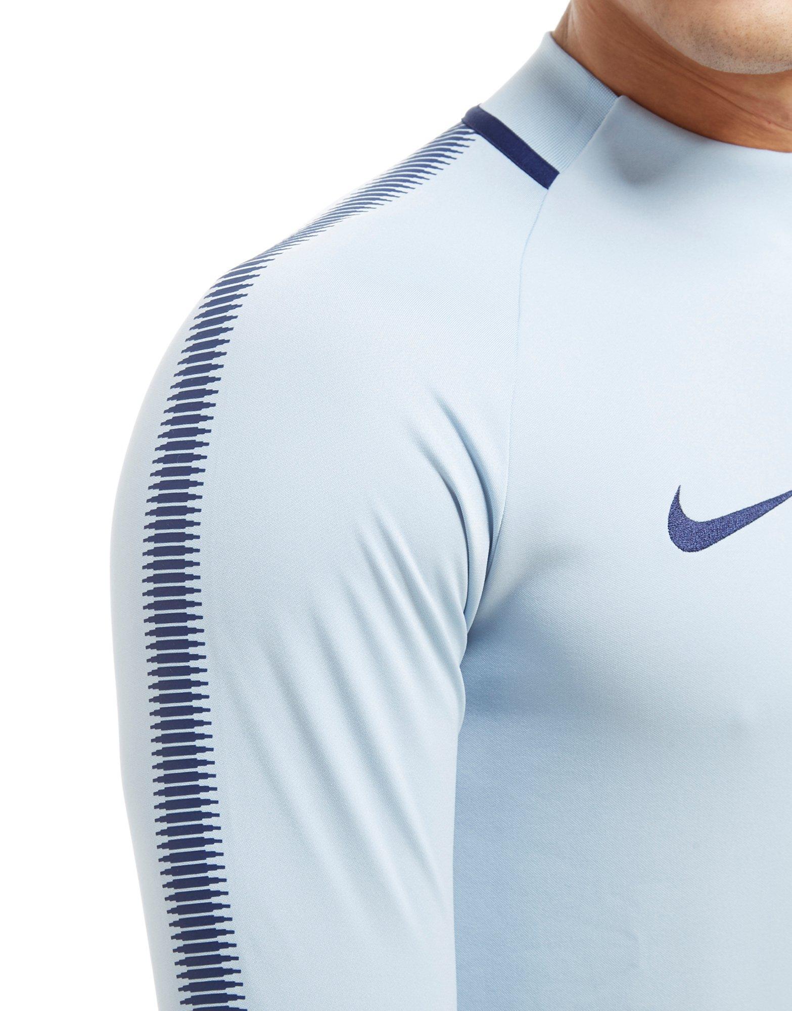 Nike Synthetic Tottenham Hotspur Fc Squad Drill 1 4 Zip Top In Light Blue Blue For Men Lyst