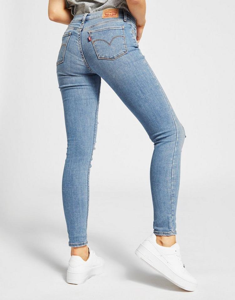 levi 710 super skinny ripped jeans