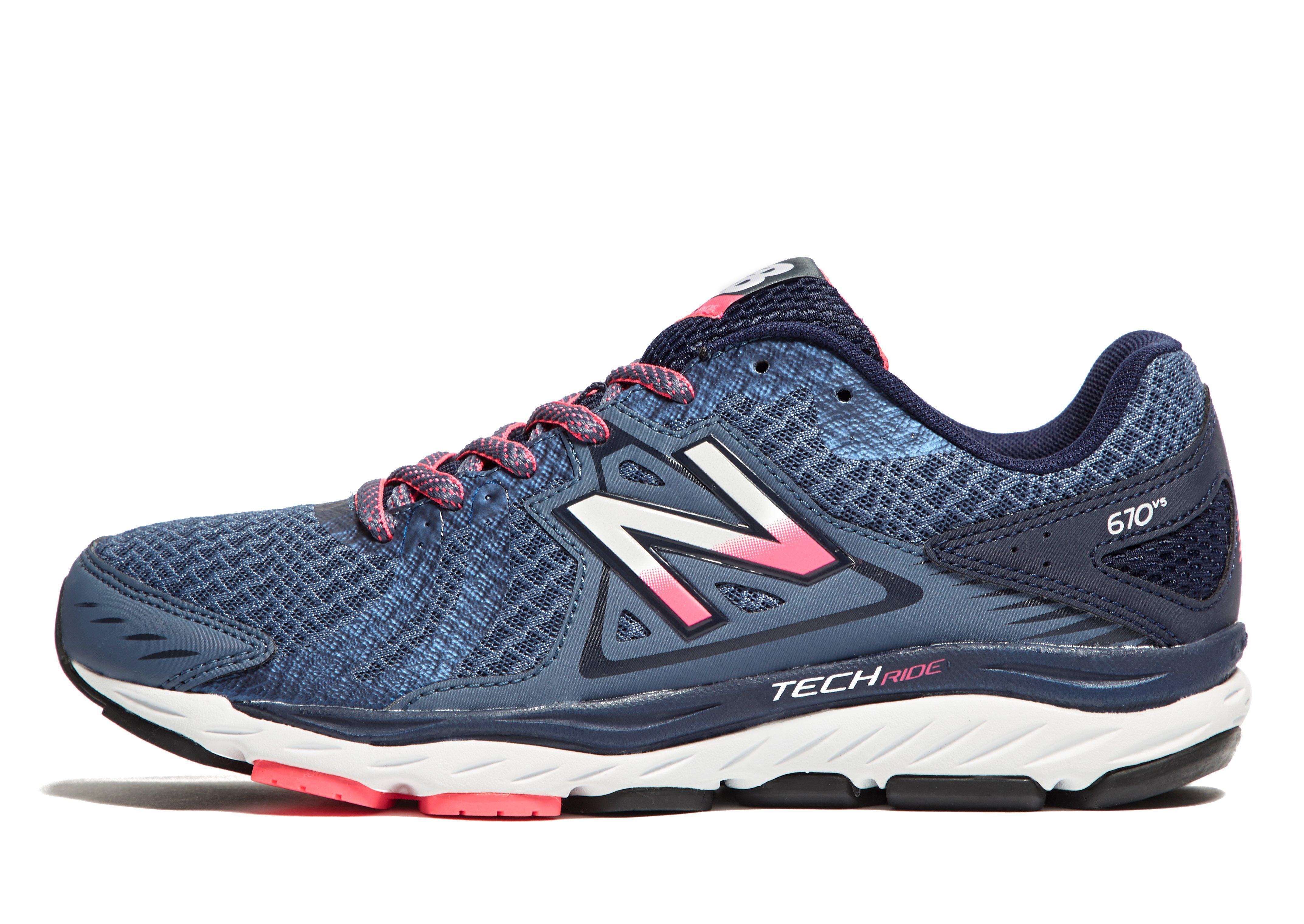 New Balance Synthetic 670v5 in Blue 