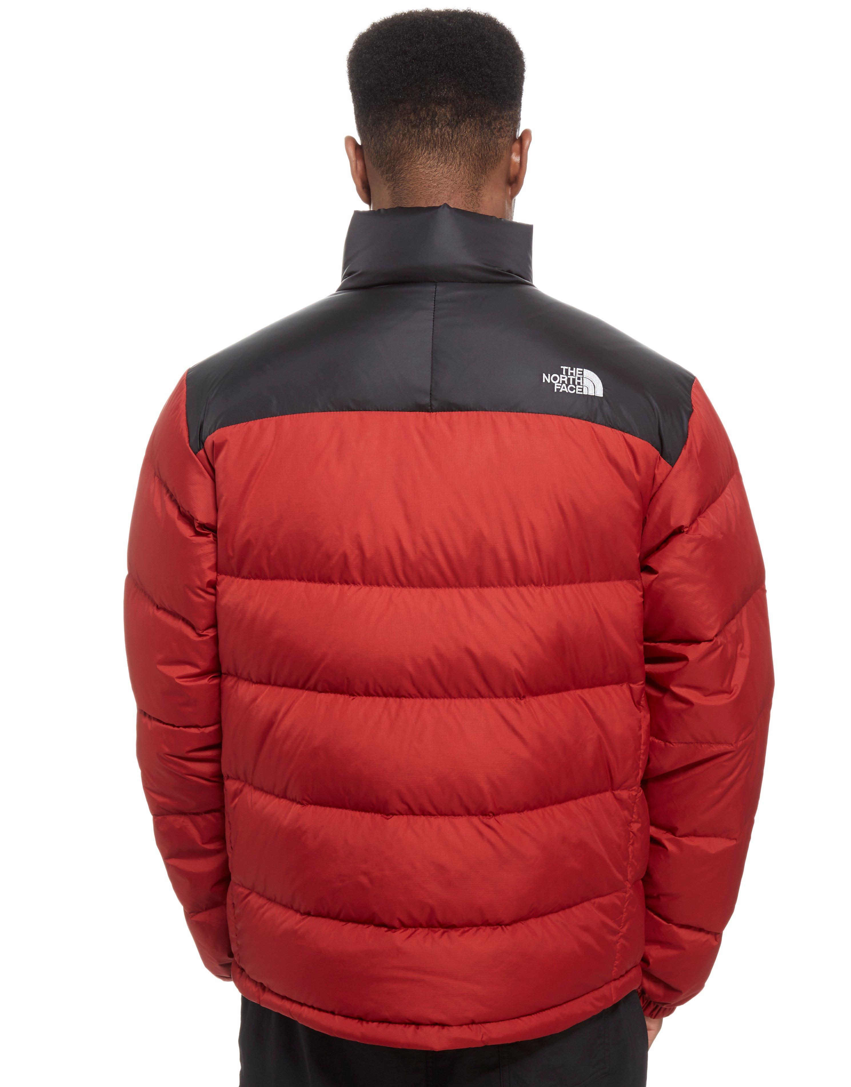 north face nuptse 2 red