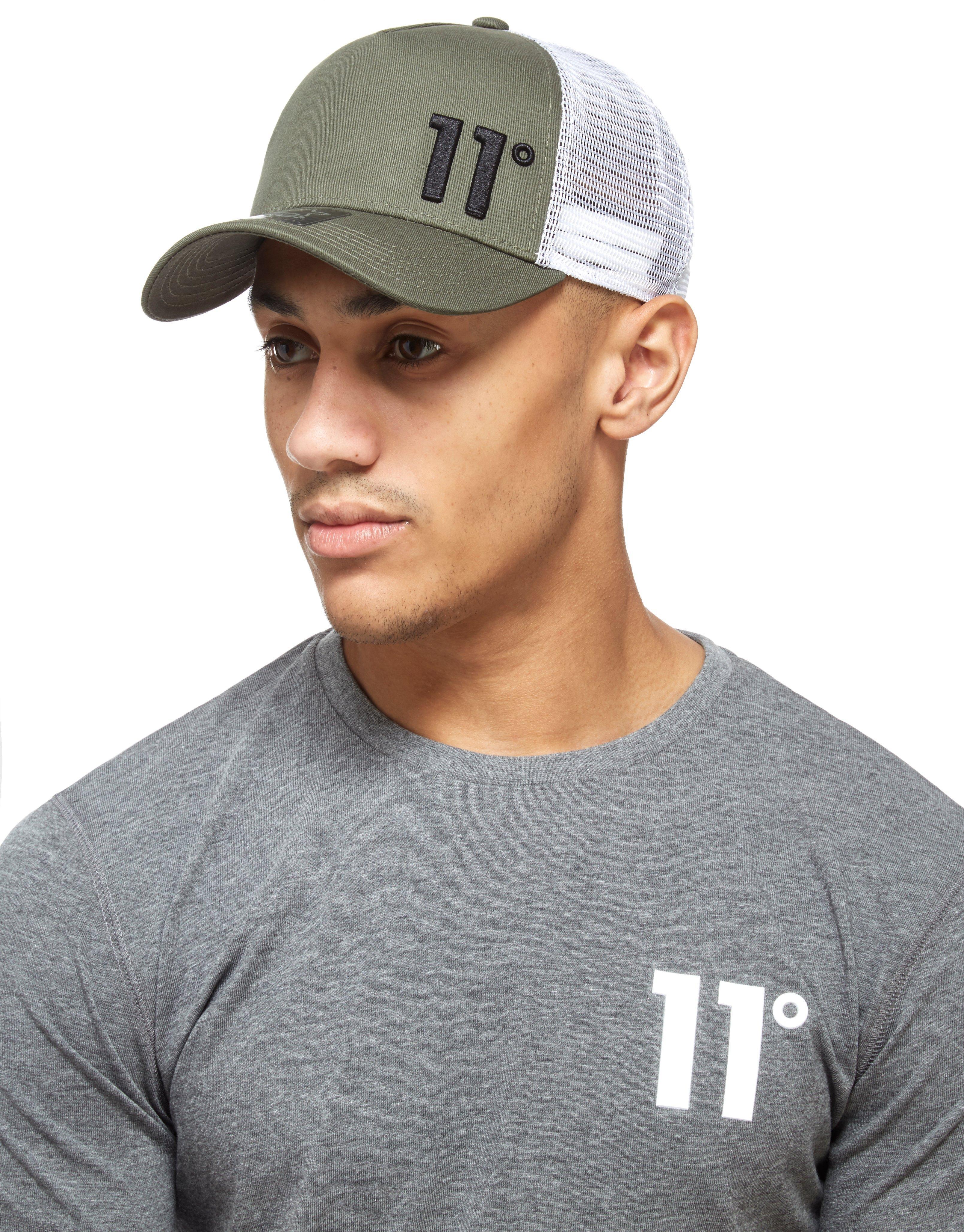 11 degrees trucker cap