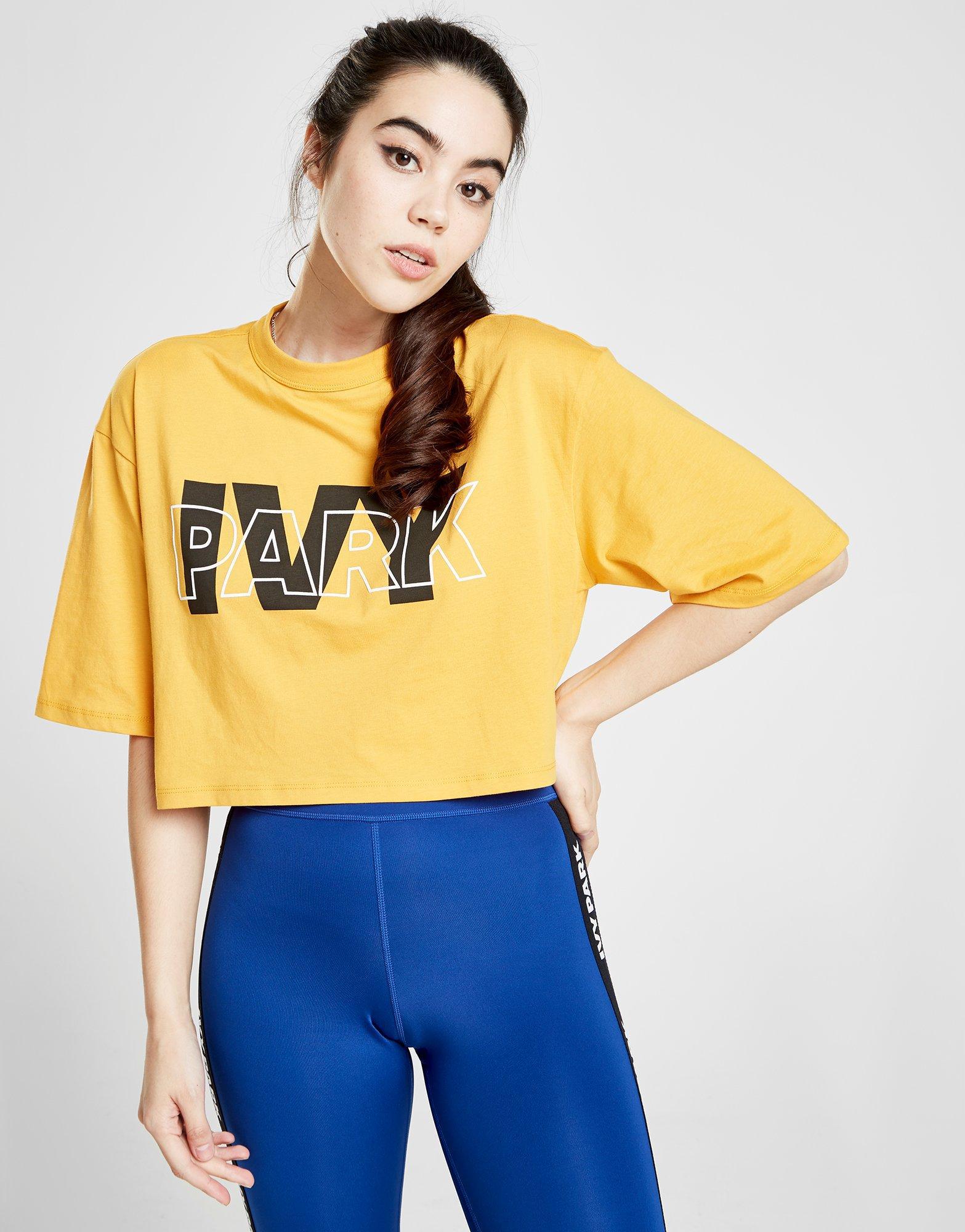 yellow ivy park top