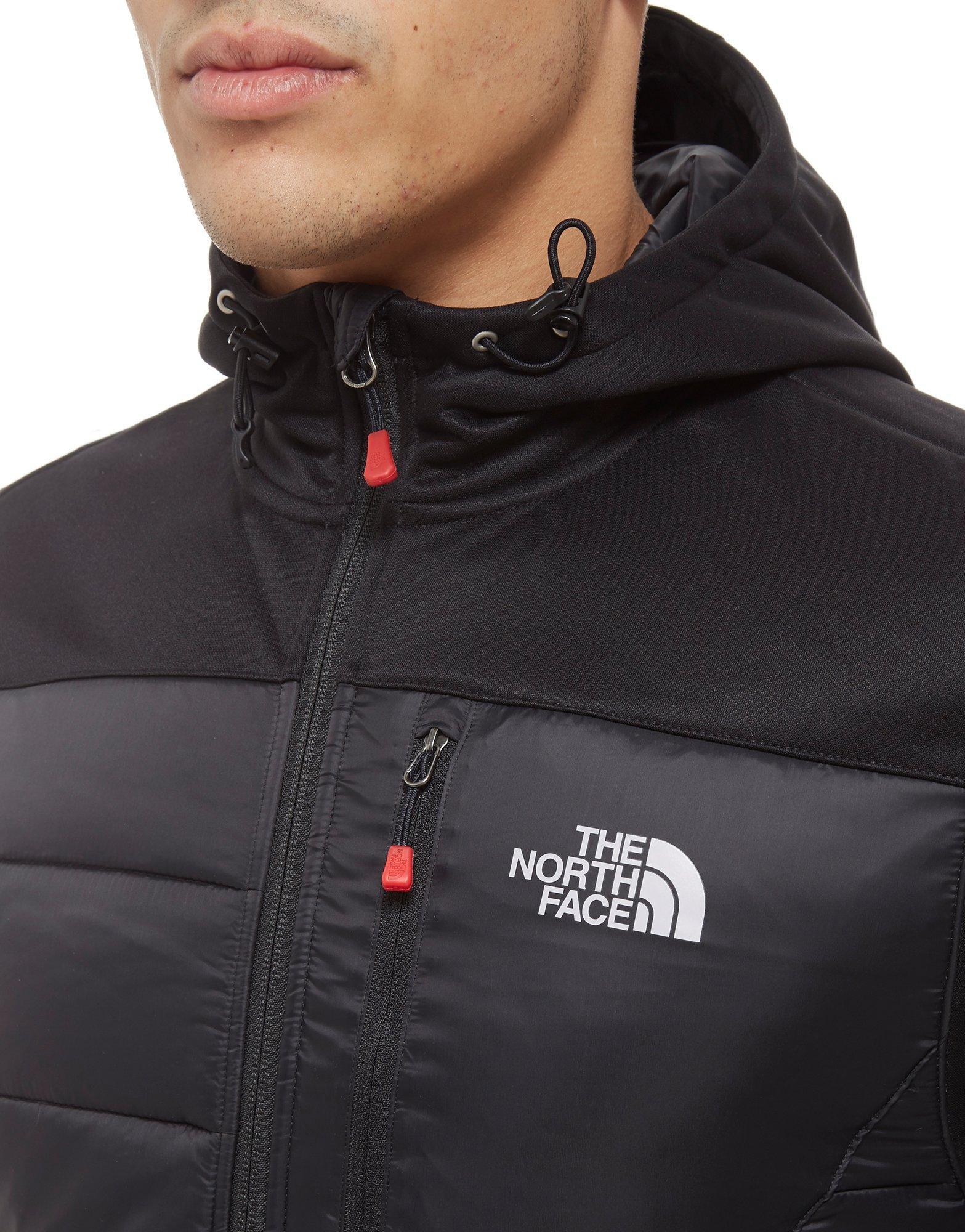 north face hybrid jacket men's