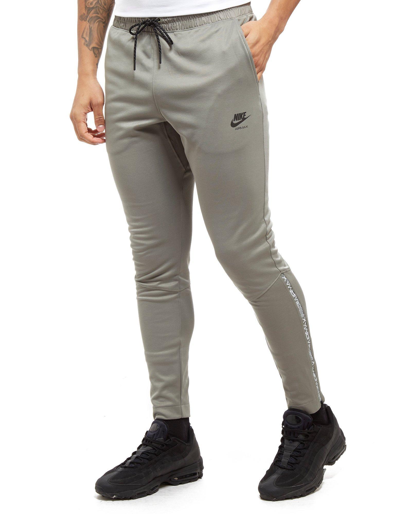 nike grey poly track pants