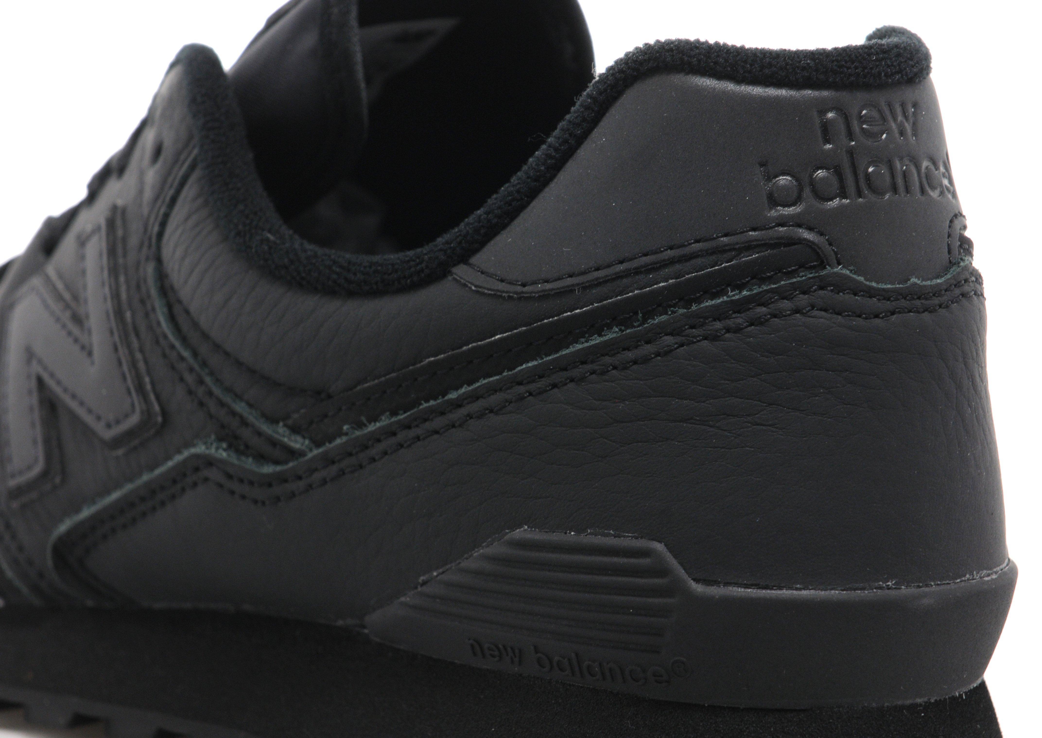 new balance 446 black leather