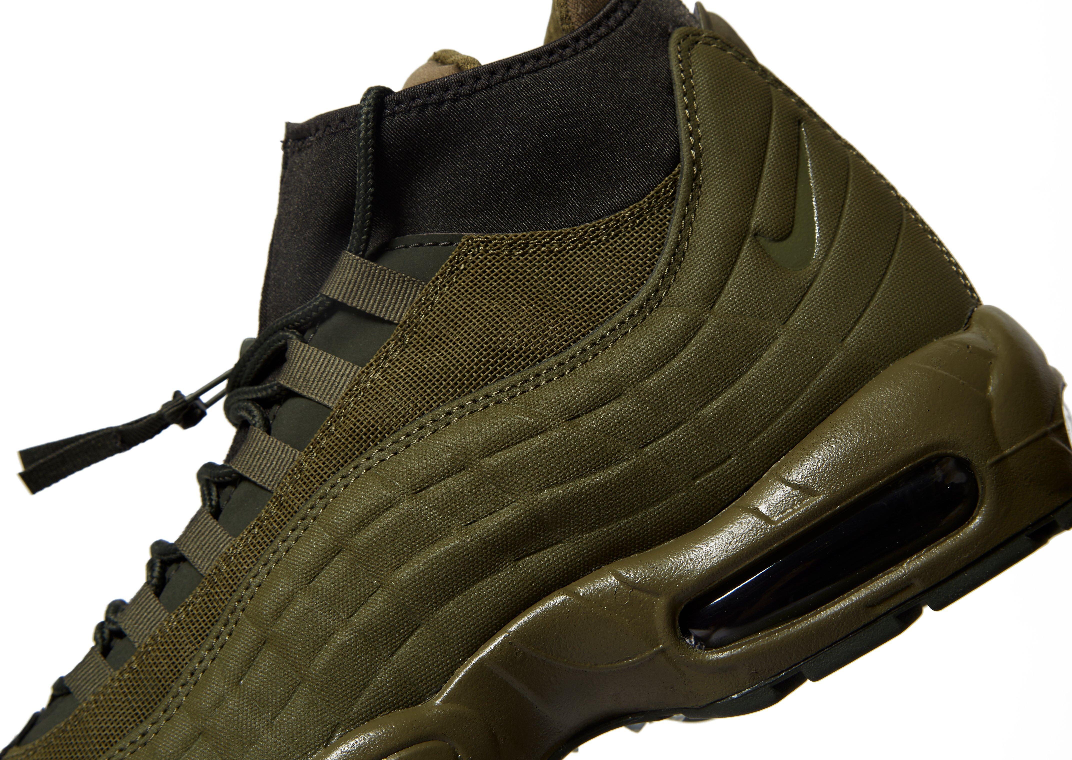 nike air max 95 sneakerboot green