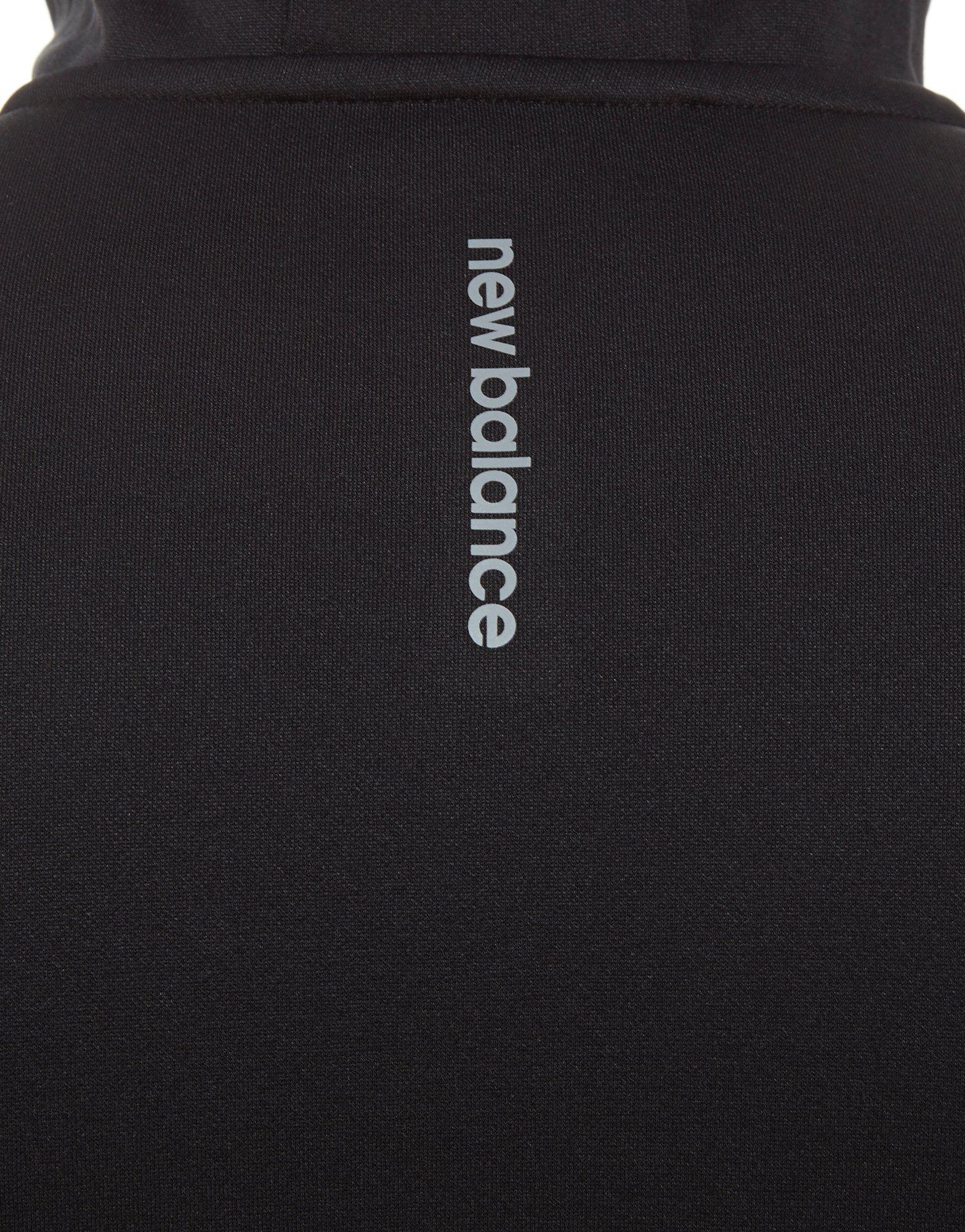 new balance core full zip poly hoodie