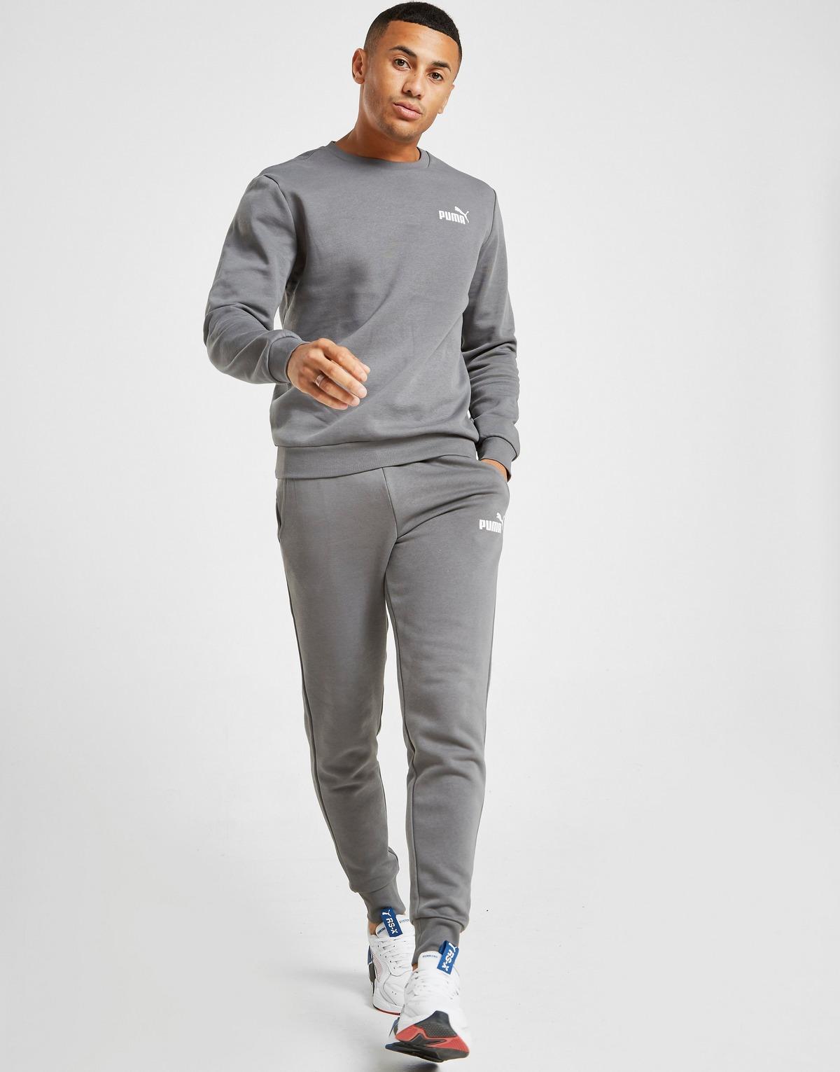 Puma core small logo crew joggers Clearance