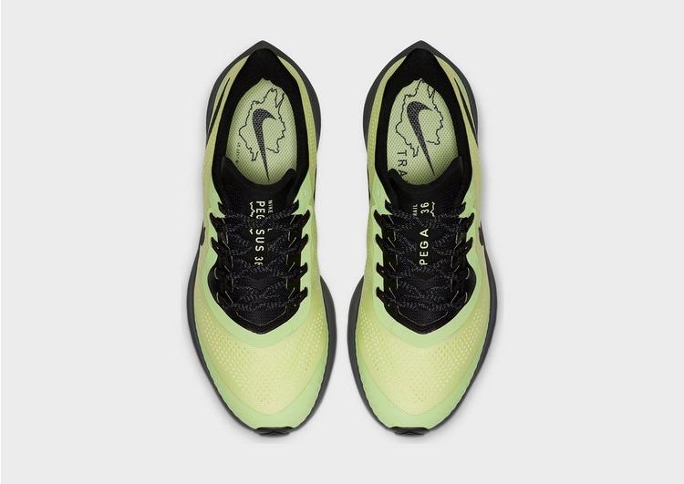 nike zoom pegasus 36 trail men's shoes luminous green