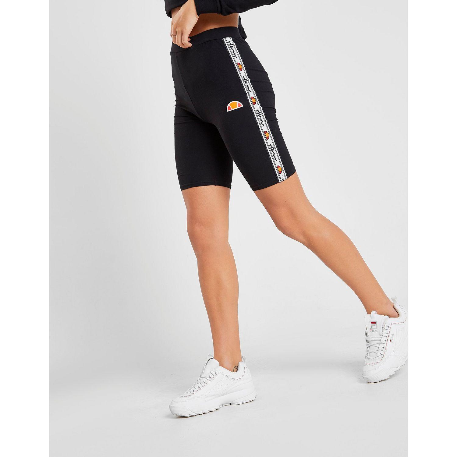 Ellesse Cotton Tape Cycle Shorts in Black - Lyst