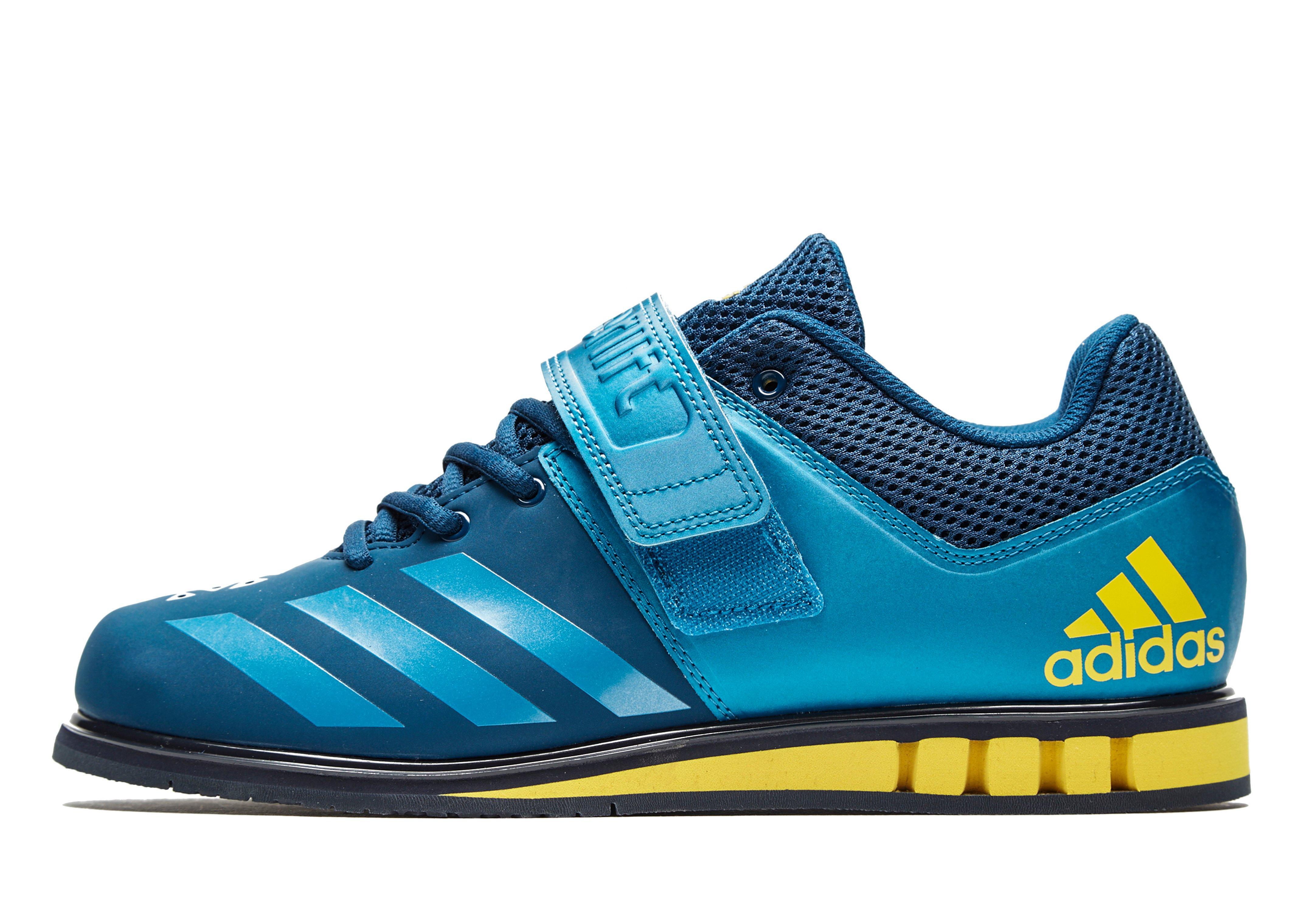 adidas Synthetic Powerlift 3.1 Weightlifting Shoes in Blue for Men - Lyst