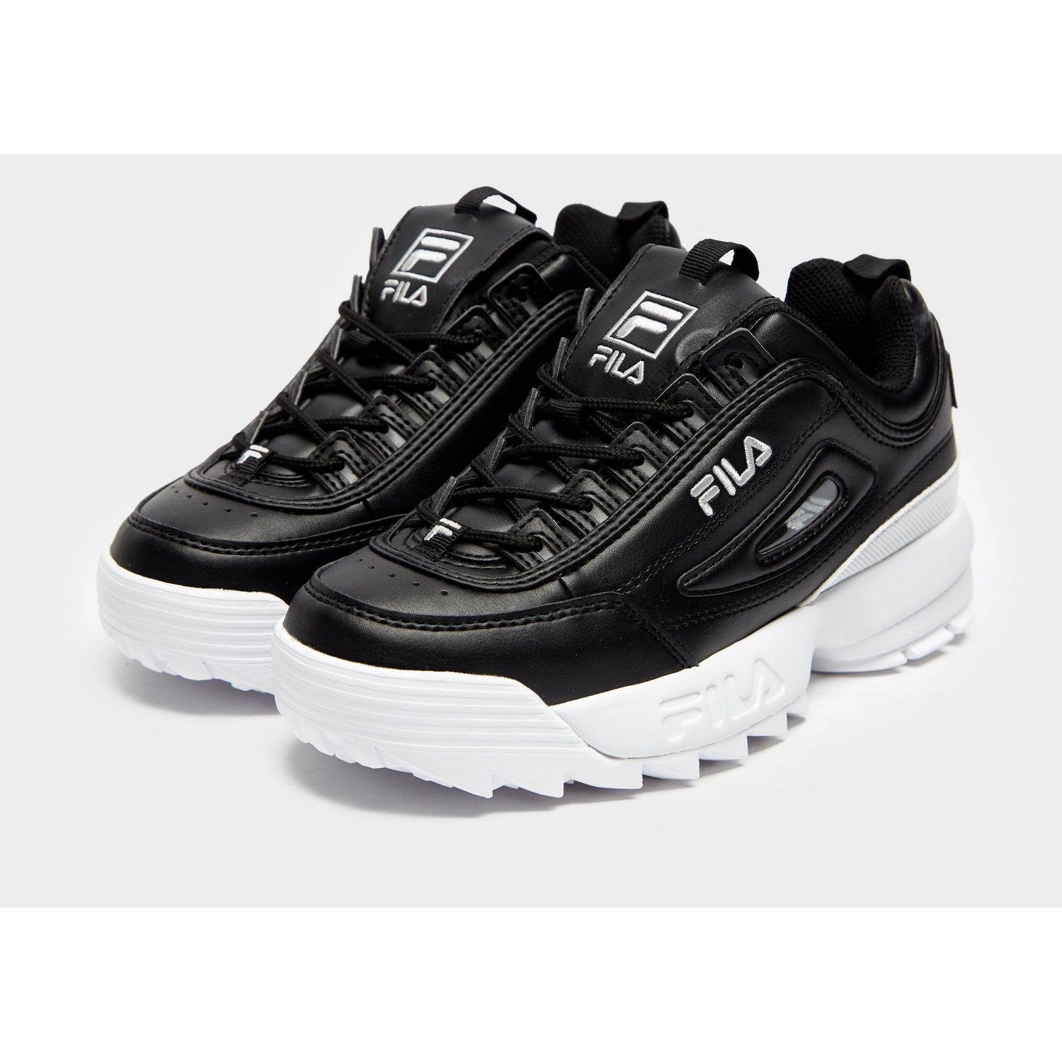 Fila Rubber Disruptor Ii in Black/White (Black) - Lyst