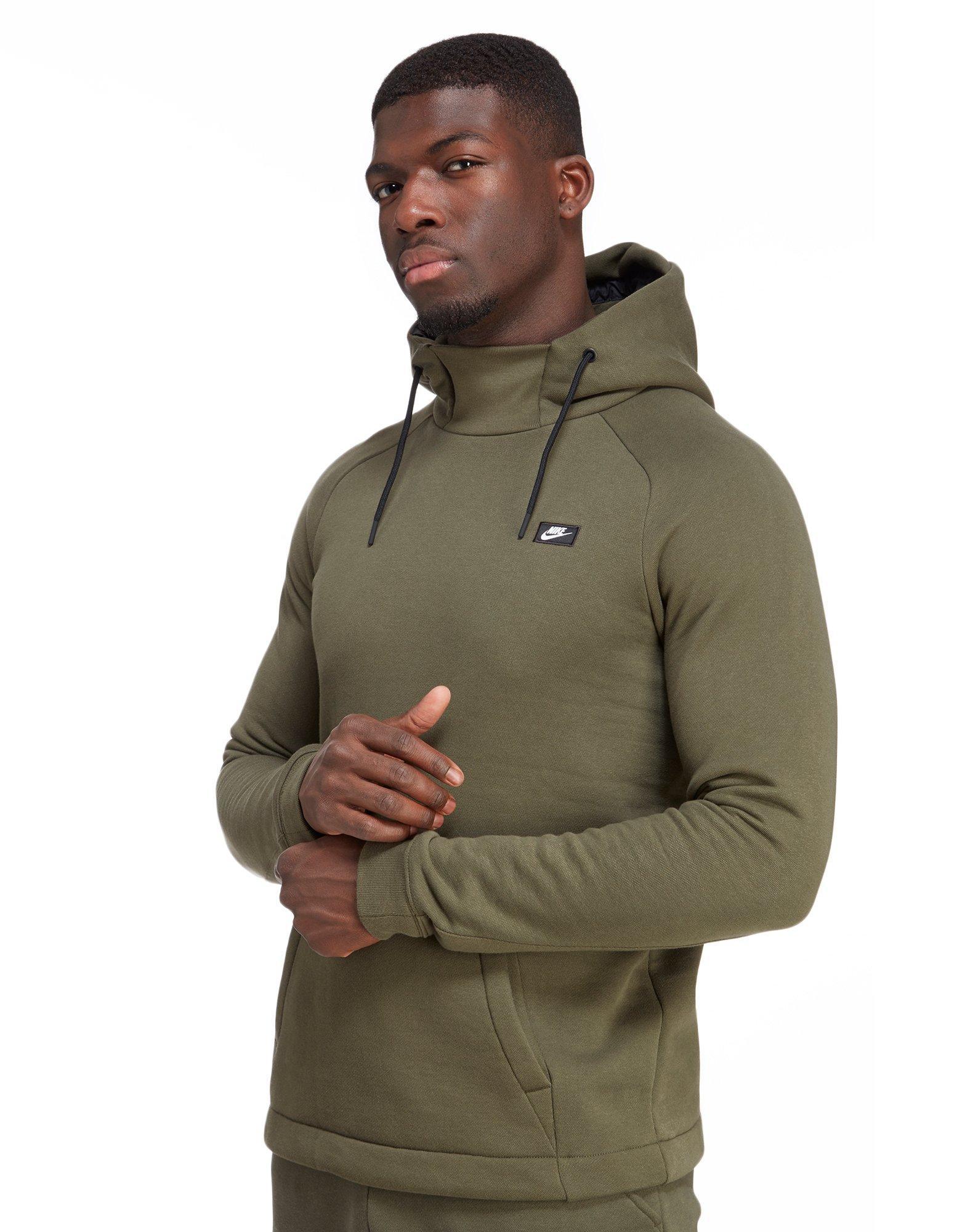 nike modern overhead hooded top