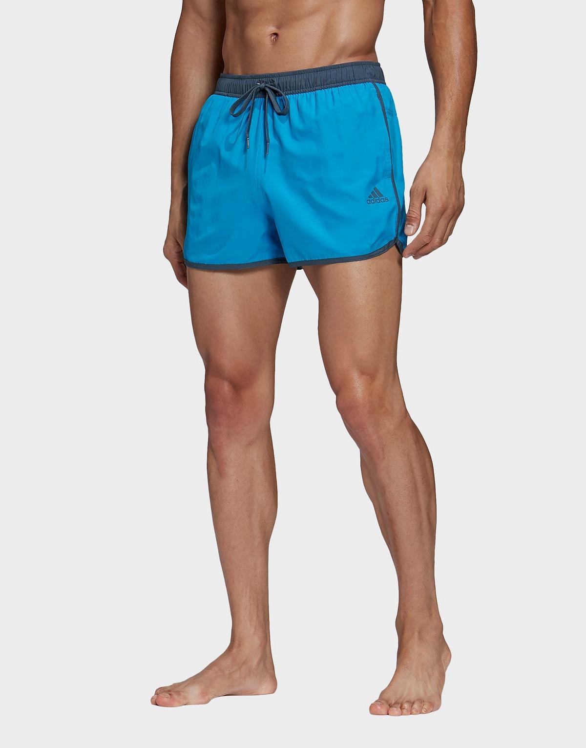 adidas split swim shorts