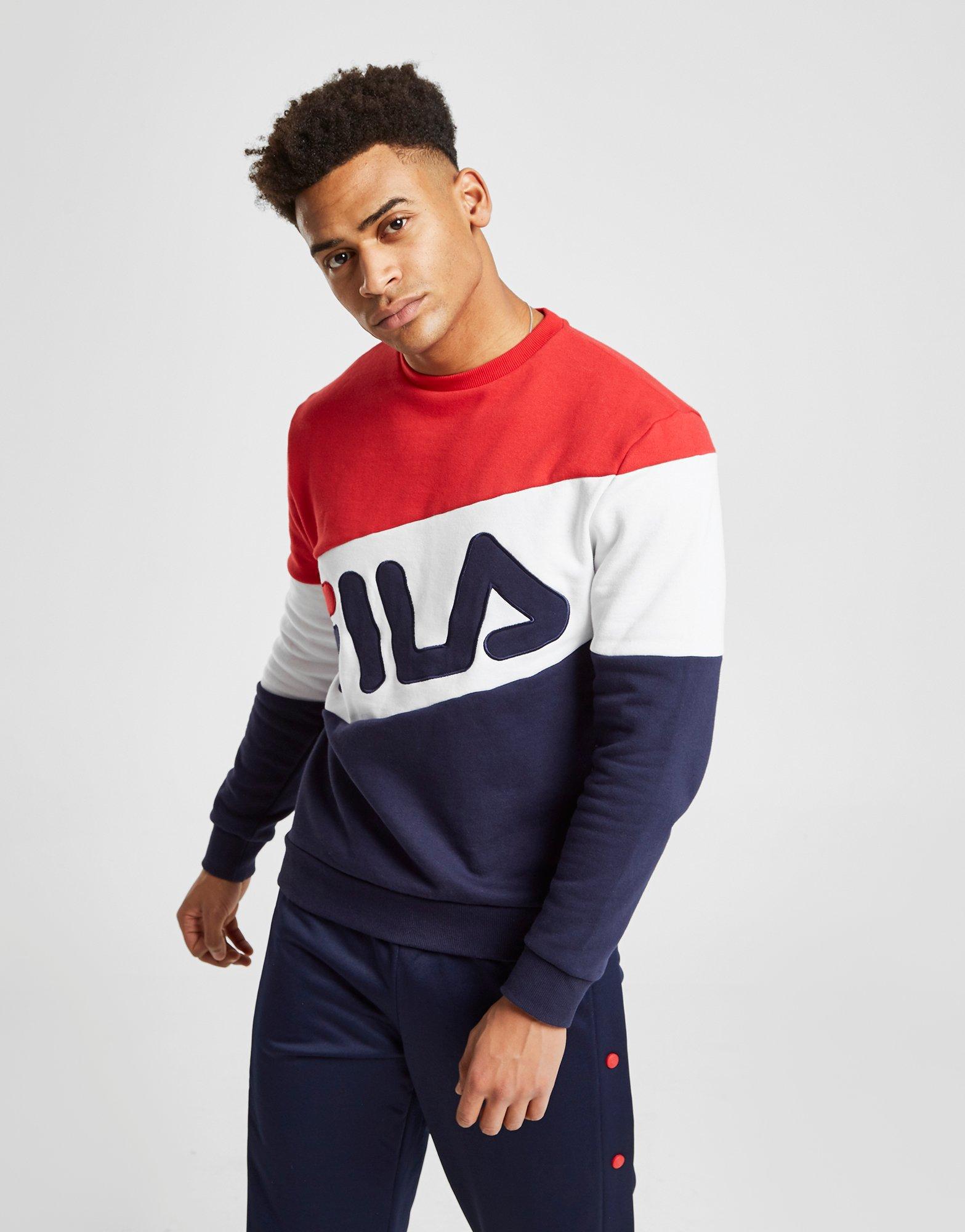 fila crew neck jumper