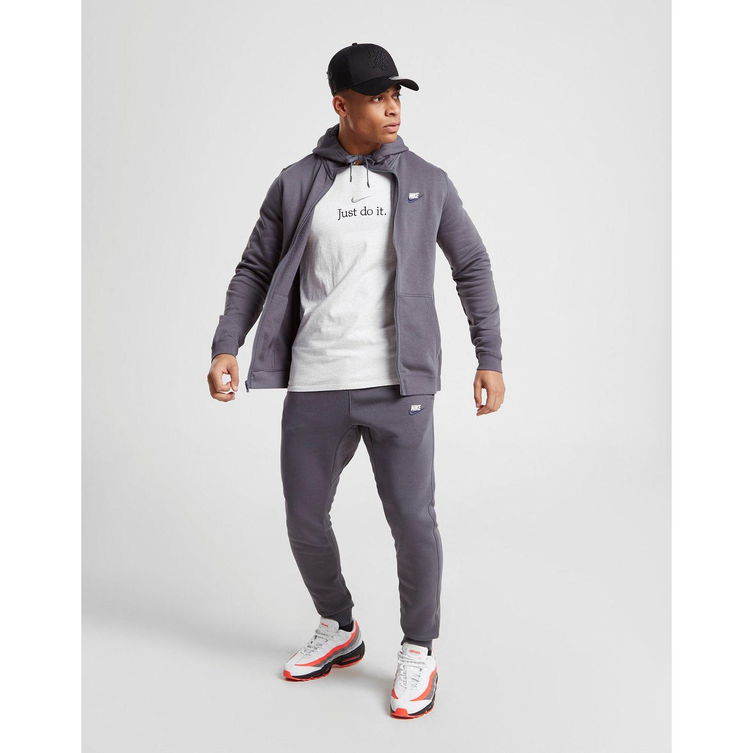 nike foundation tracksuit black