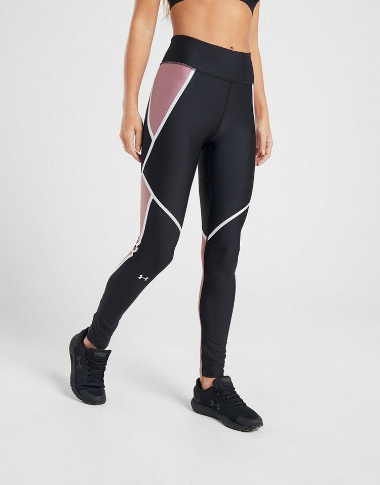 Under armour colour block shine tights Clearance