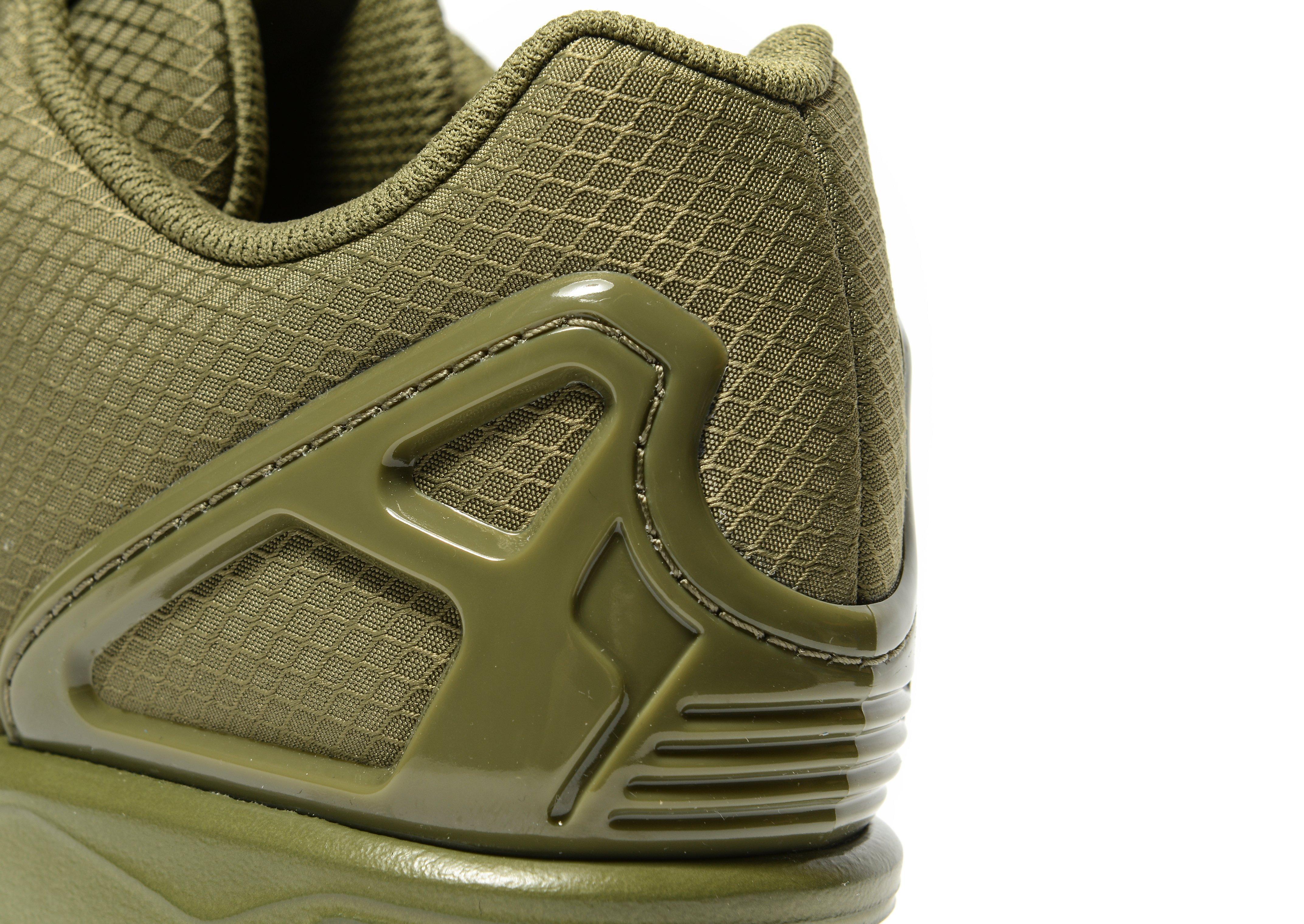 adidas originals zx flux ripstop green