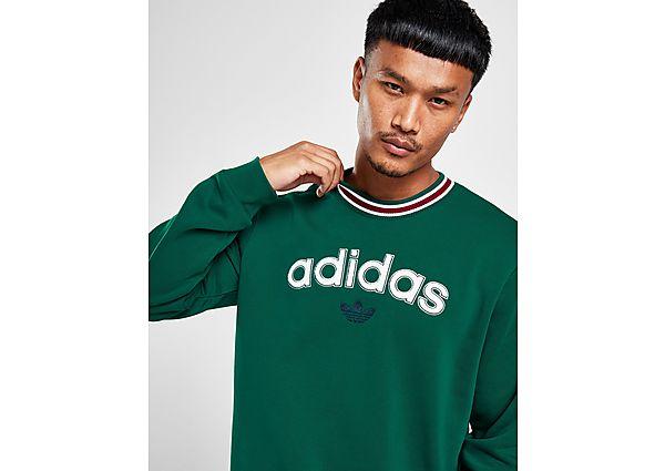Collegiate Crew Sweatshirt da Uomo di adidas Originals in Verde Lyst