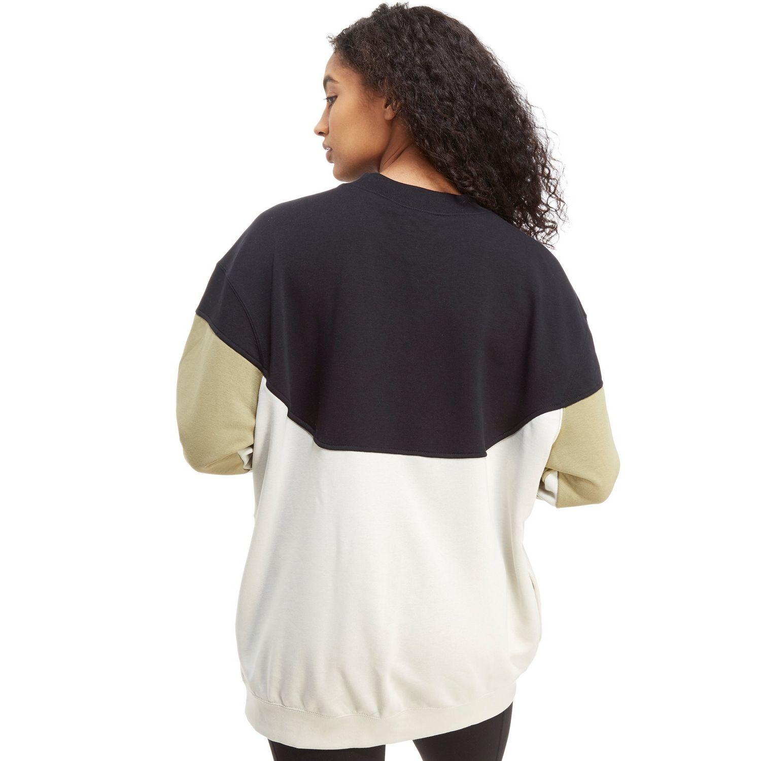 nike air colourblock crew sweatshirt