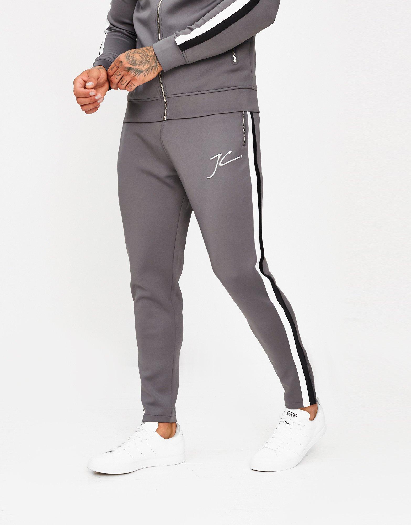 jameson carter tape poly track pants