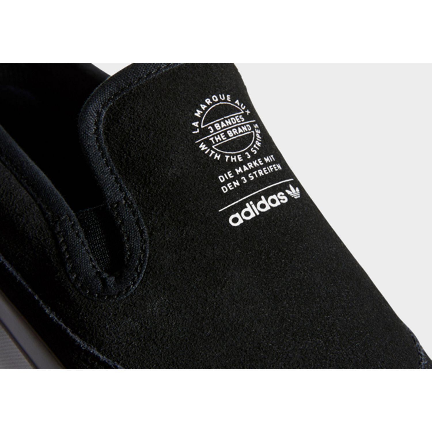 adidas matchcourt slip on suede