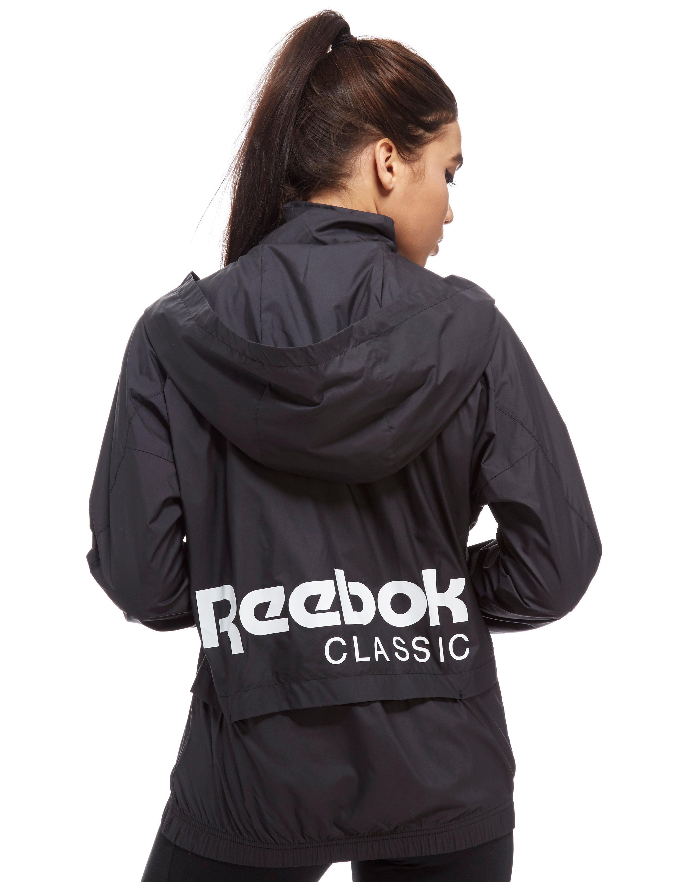 Lyst Reebok Classic Windbreaker Jacket in Black