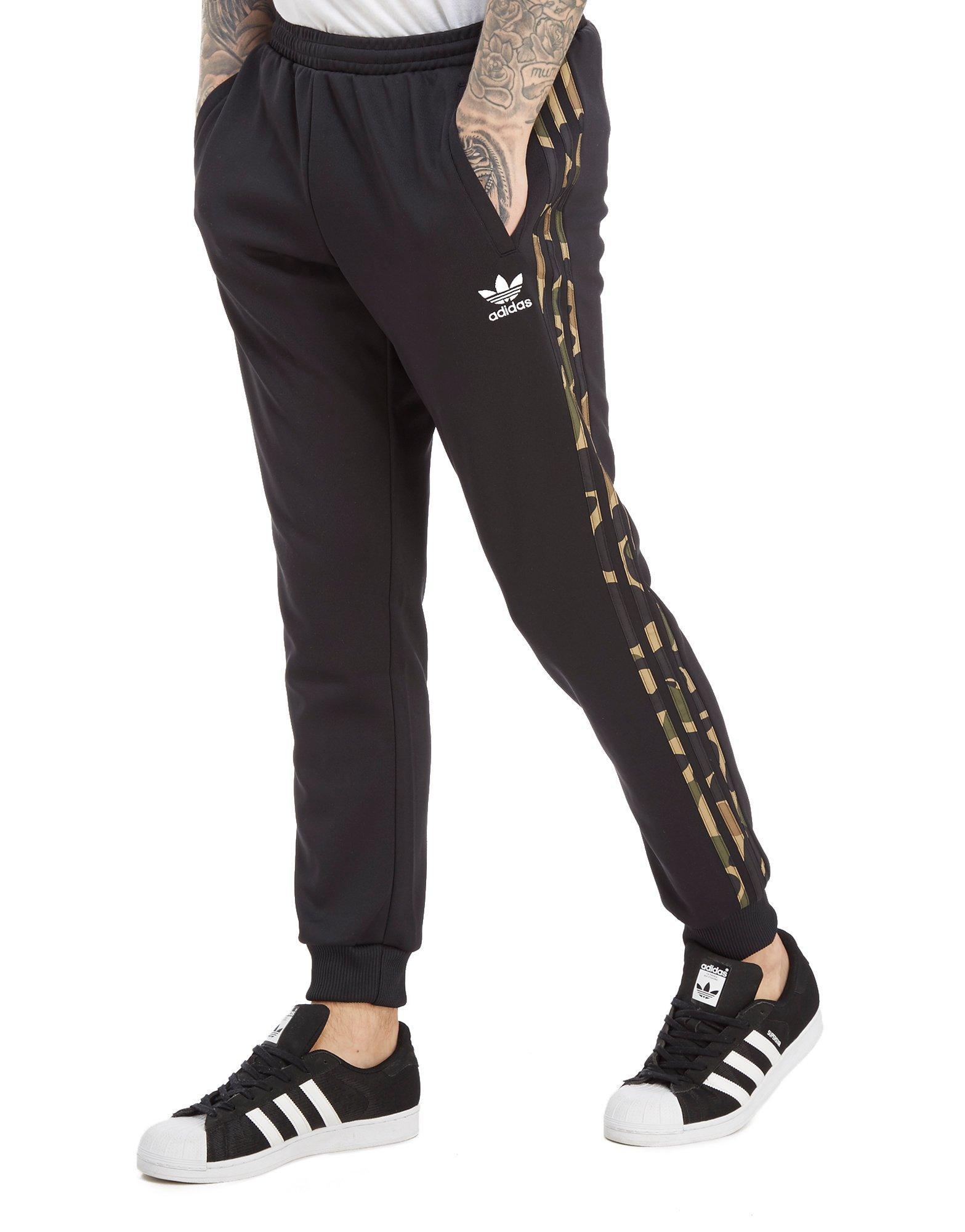 adidas Originals Cotton Trefoil Camo Pants in Black/Camouflage (Black) for  Men - Lyst