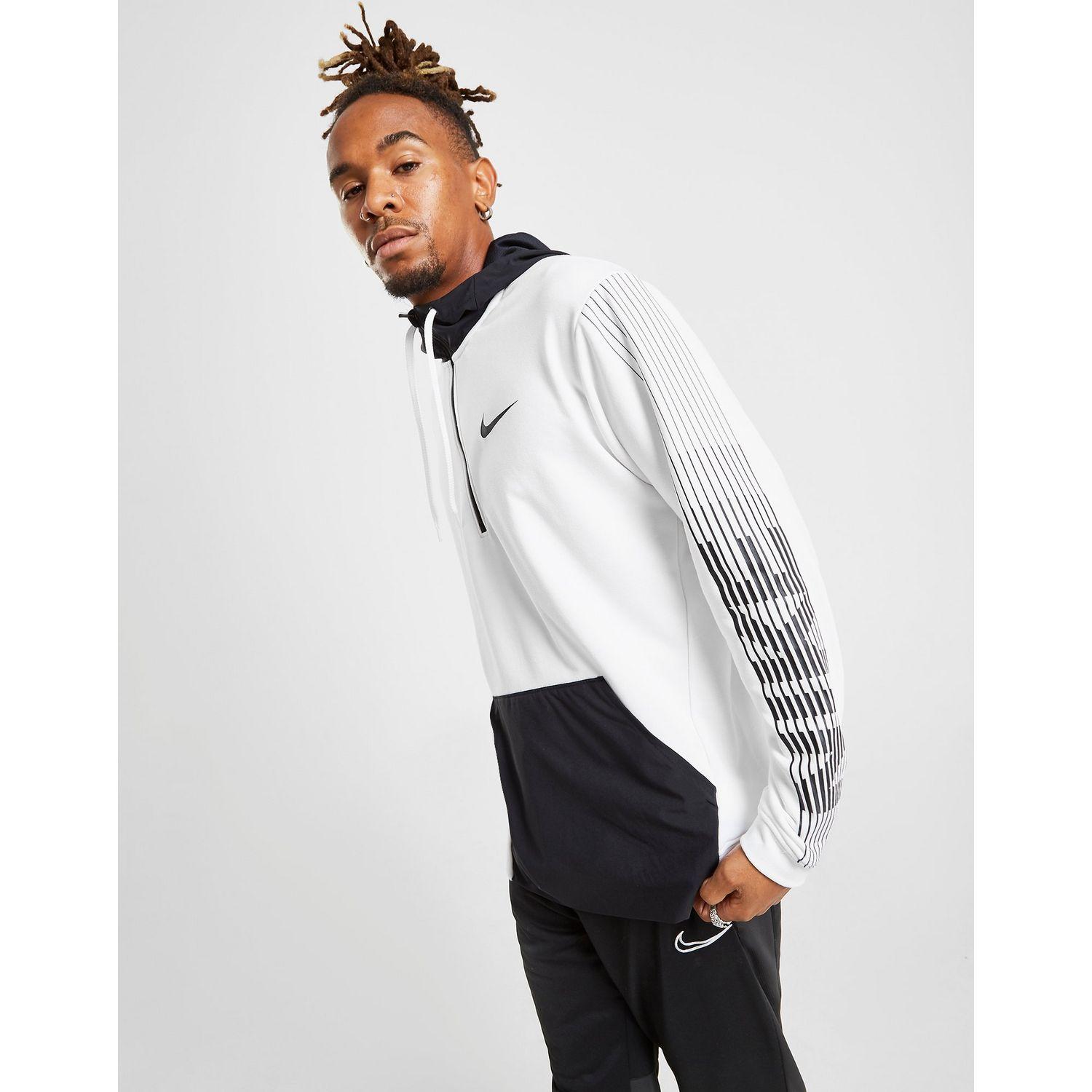 Nike swoosh white hoodie Clearance