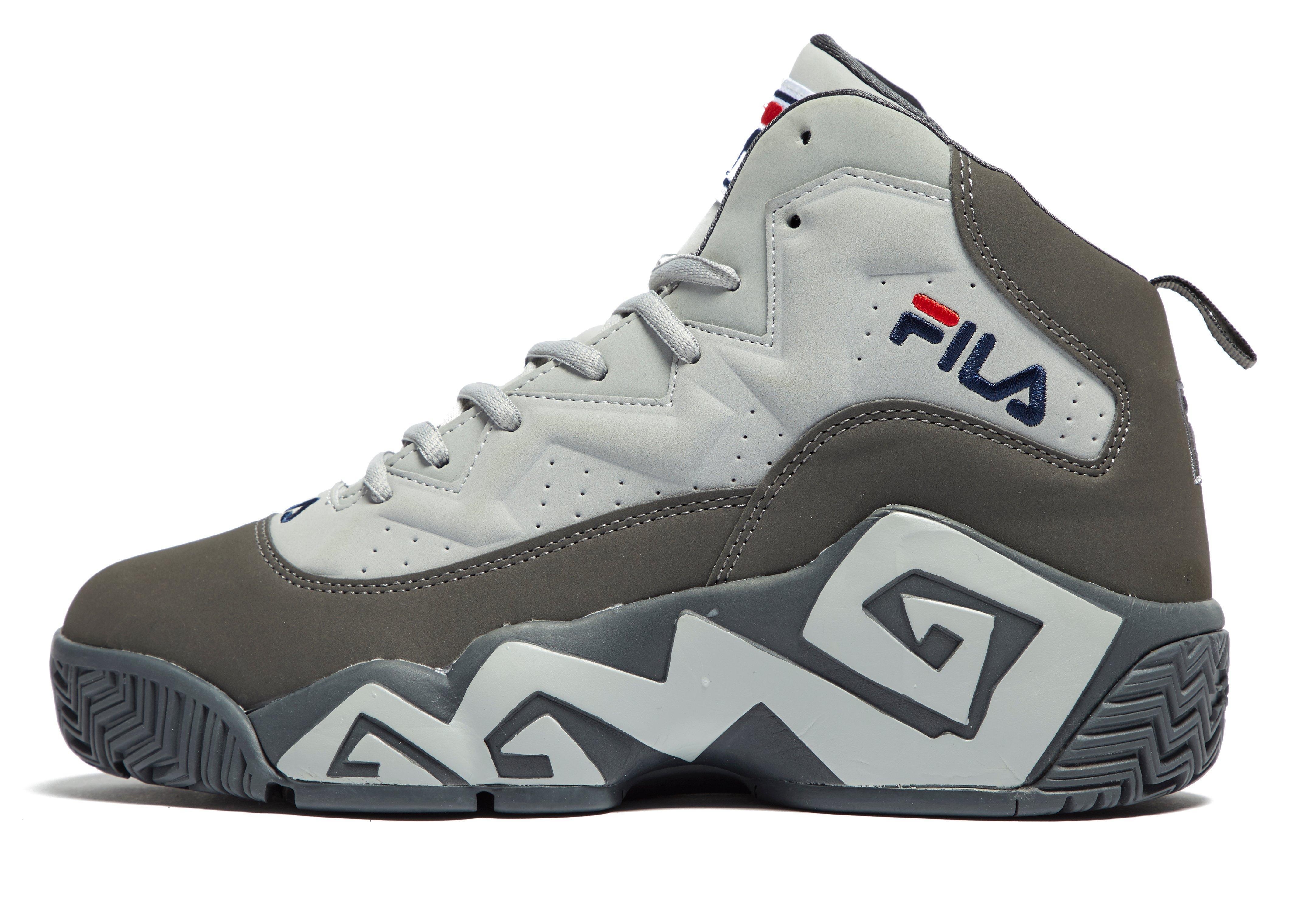 Fila Leather Mb in Grey (Gray) for Men - Lyst