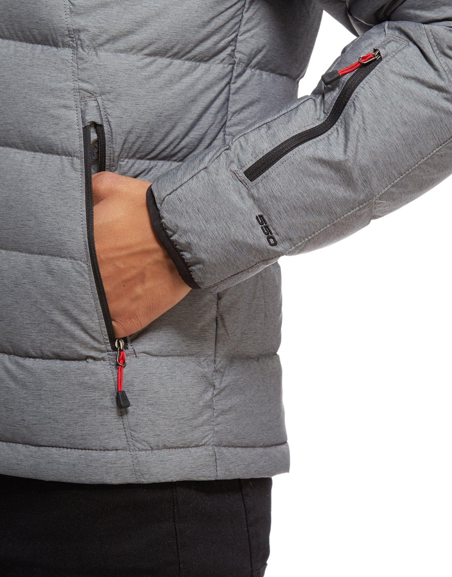 the north face shark down padded jacket
