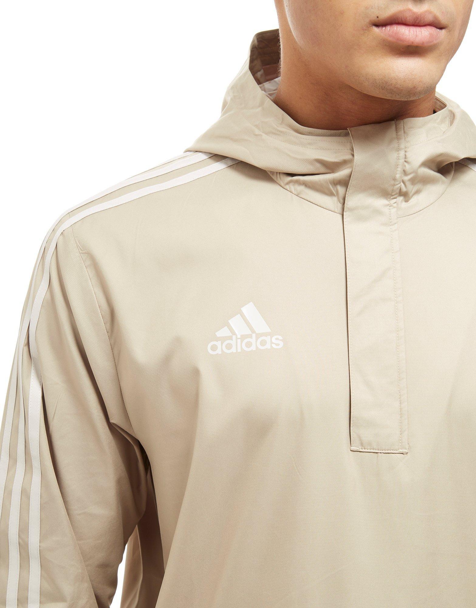 adidas overhead windbreaker