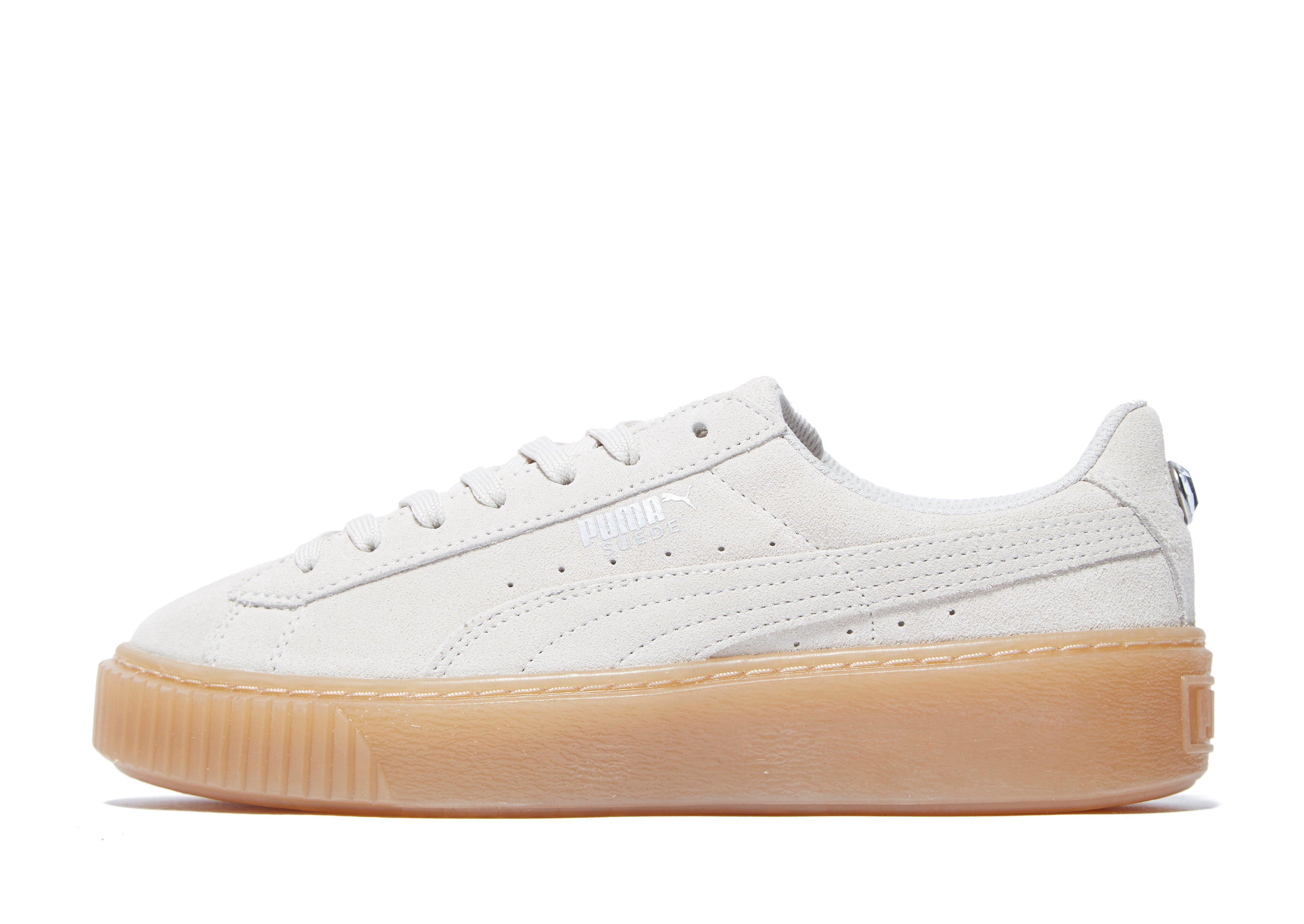 puma suede platform junior