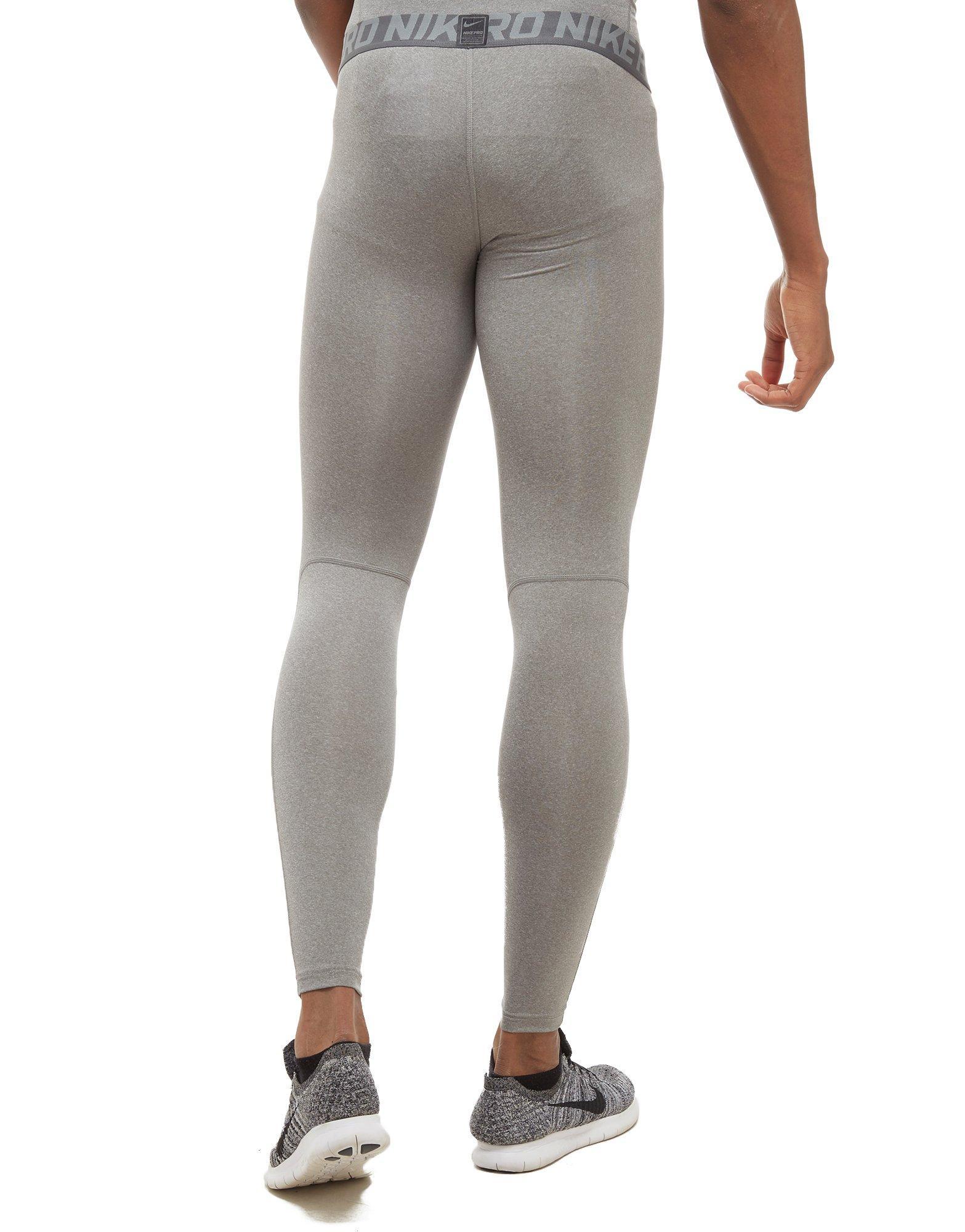Nike Synthetic Pro Compression Training Tights in Grey (Gray) for Men - Lyst