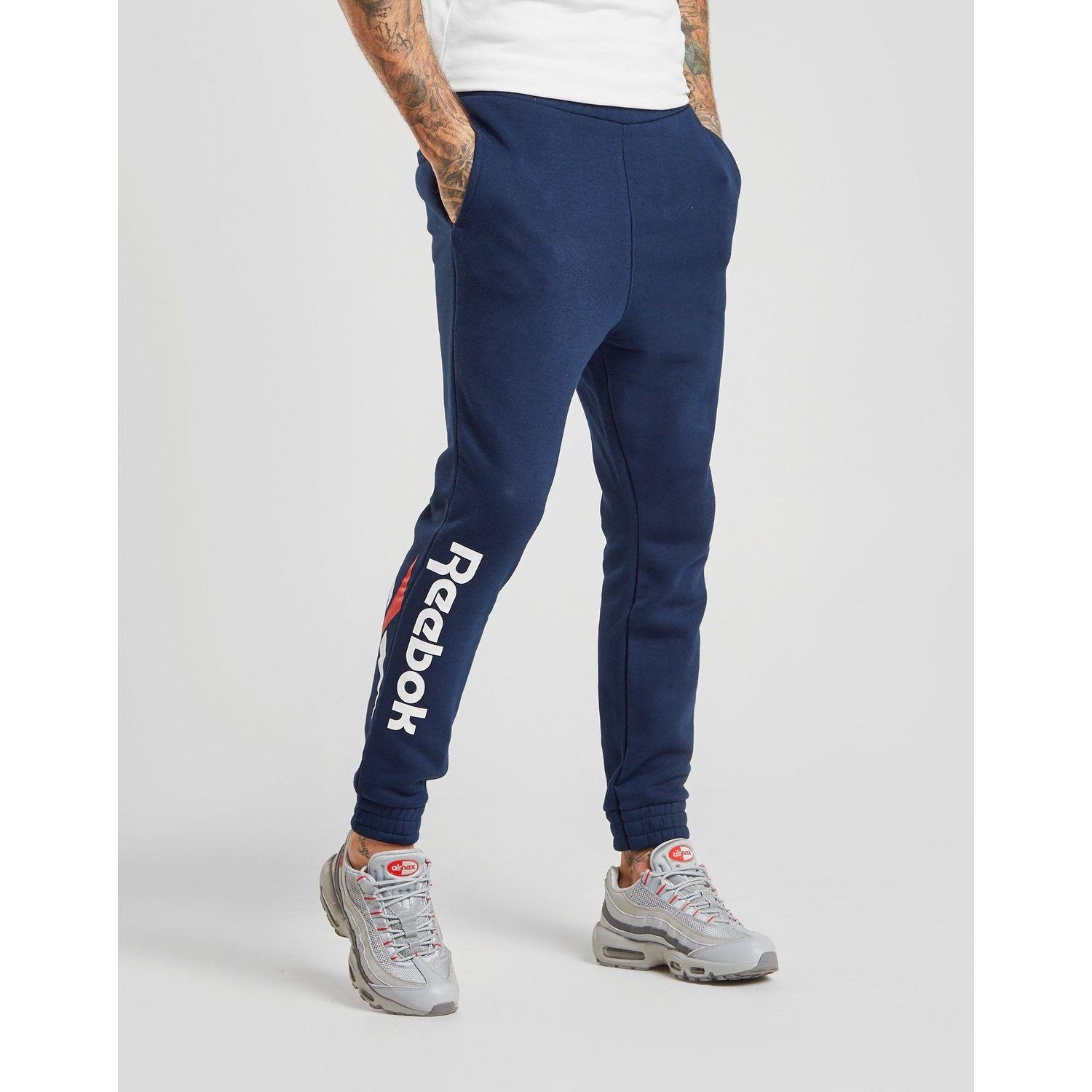 Reebok Classic Vector Track Pants in Blue for Men - Lyst