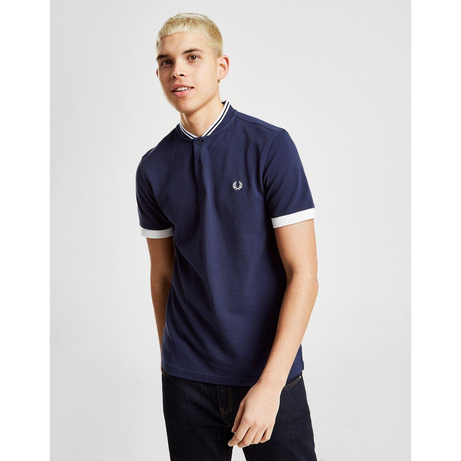 Fred Perry Bomber Neck Polo Shirt 