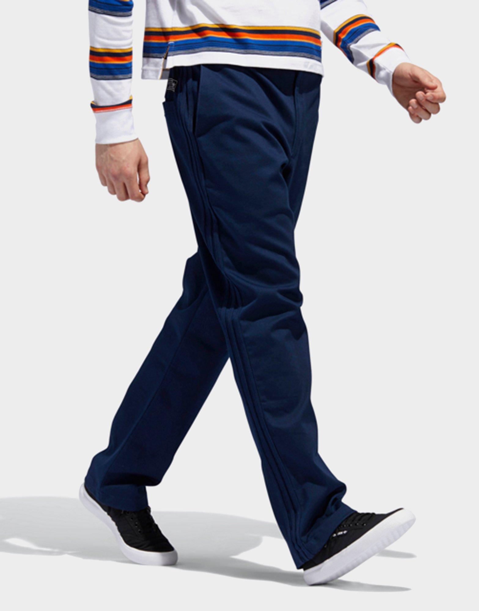 adidas striped chino