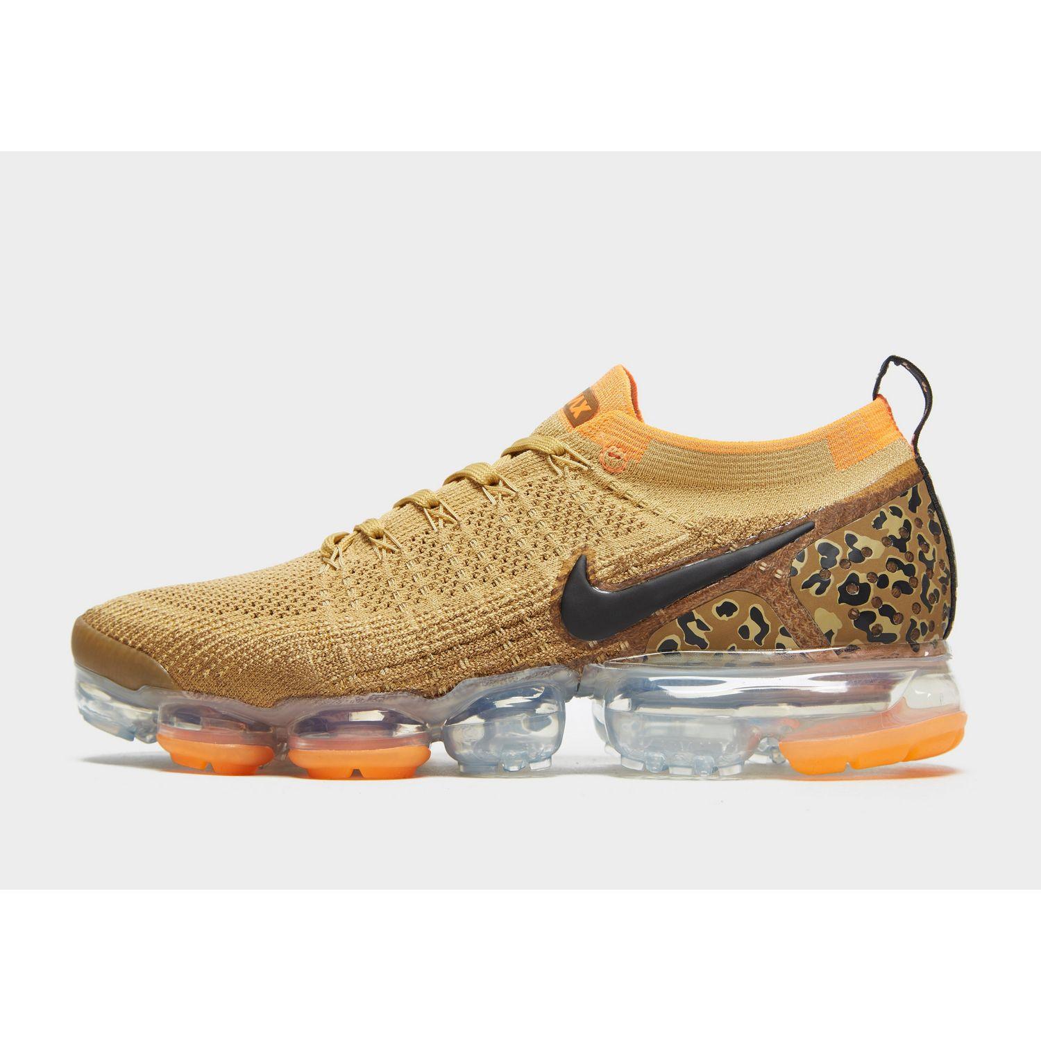 Nike Synthetic Air Vapormax Flyknit 2 in Yellow/Brown (Brown) for Men - Lyst