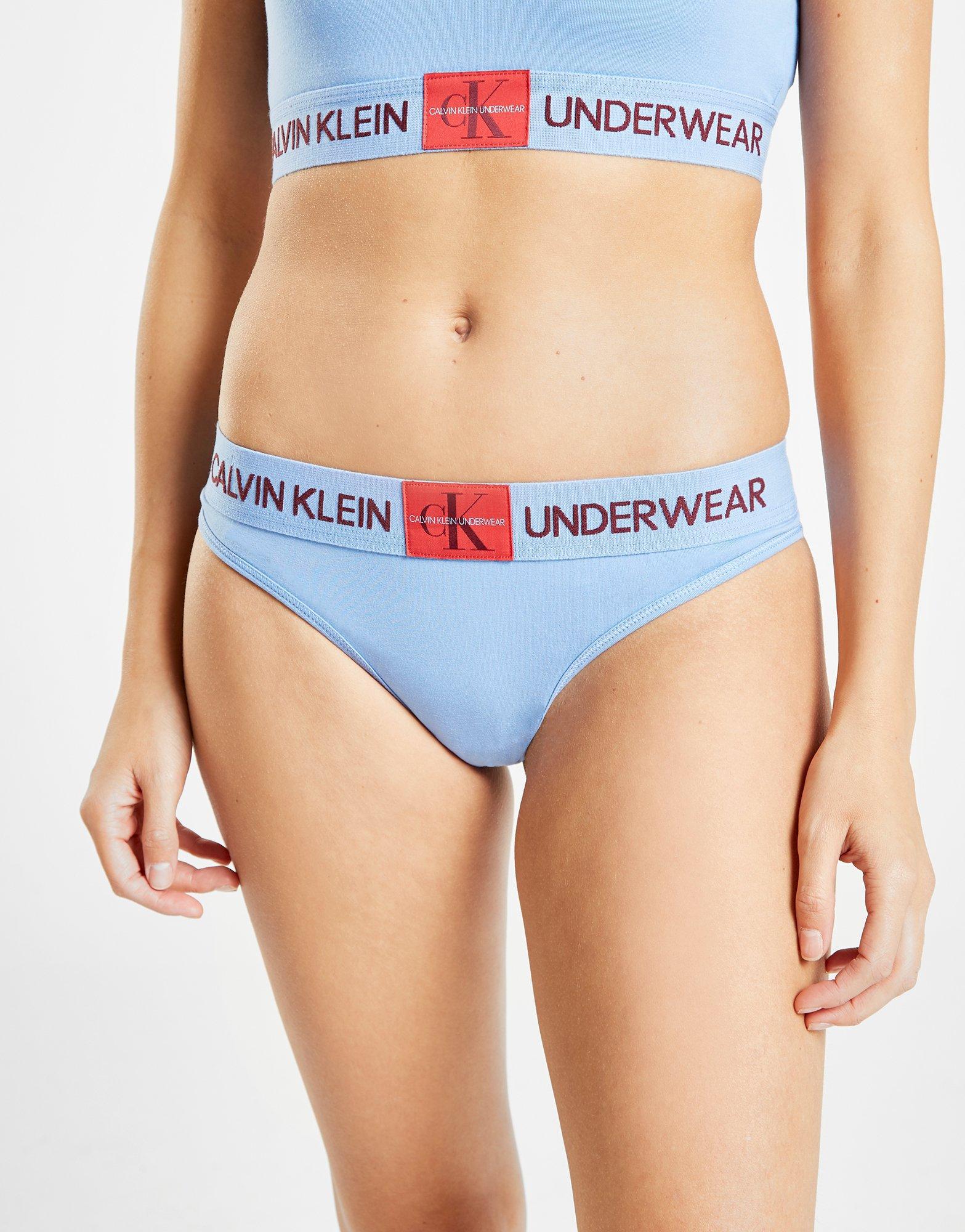 calvin klein monogram red