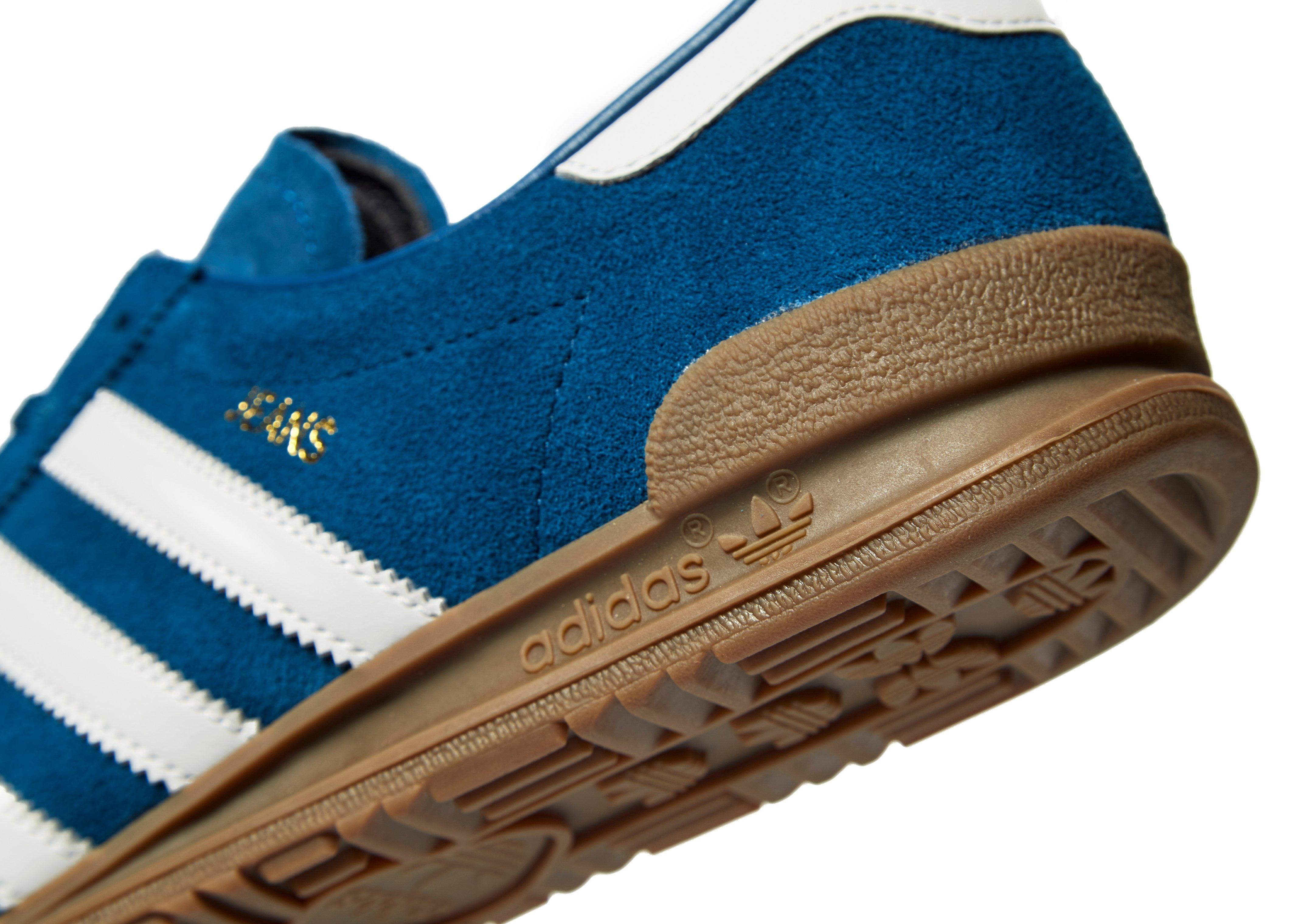 Adidas Originals Denim Jeans In Blue White Blue For Men Lyst